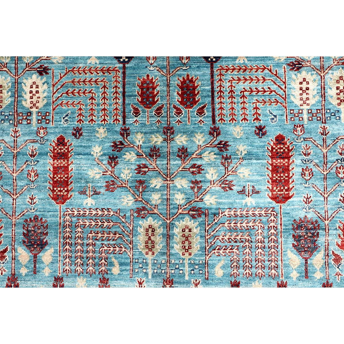 ARYANA ARYAN BLUE / RED 8'9" X 11'11"