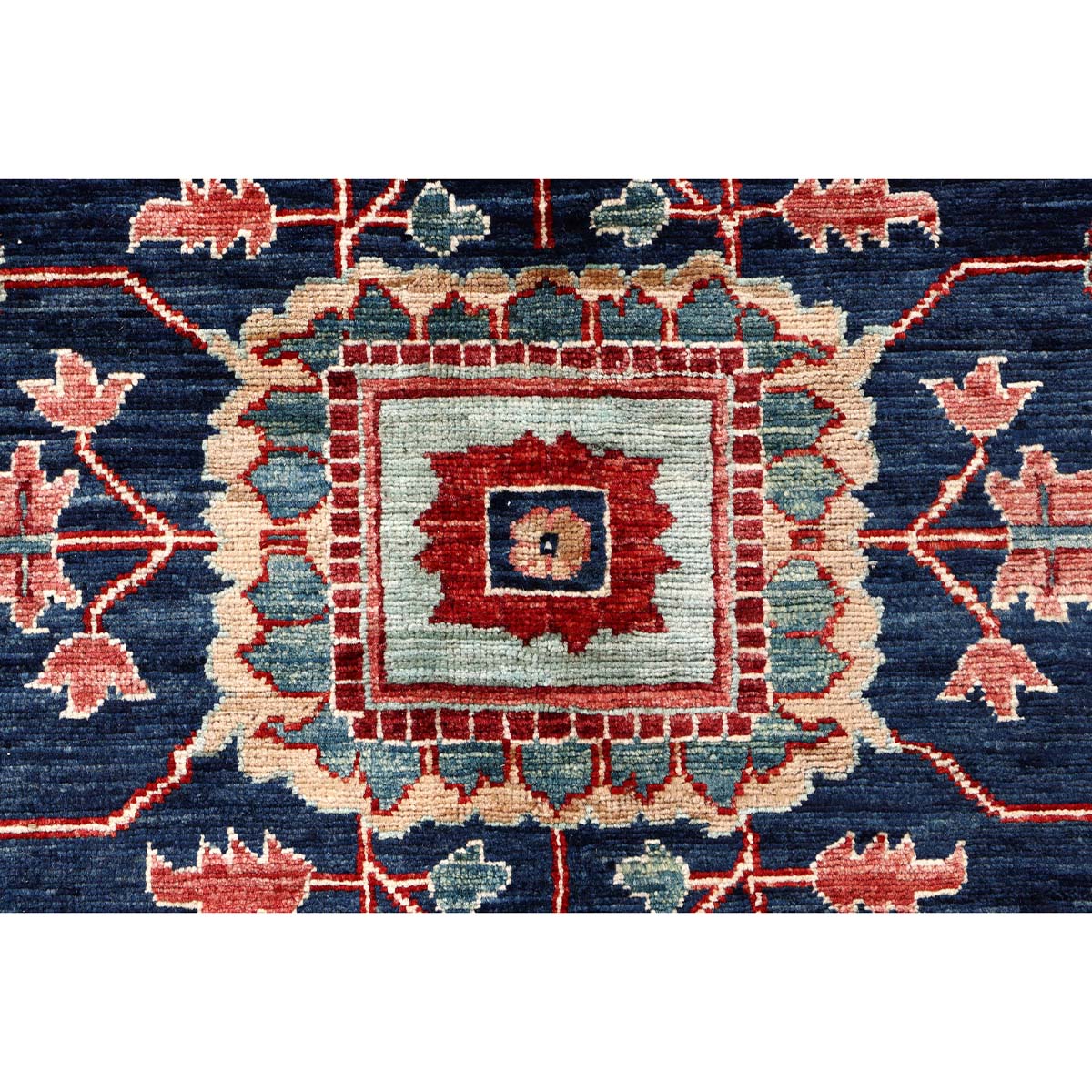 ARYANA ARYAN NAVY / RED 8'10" X 12'