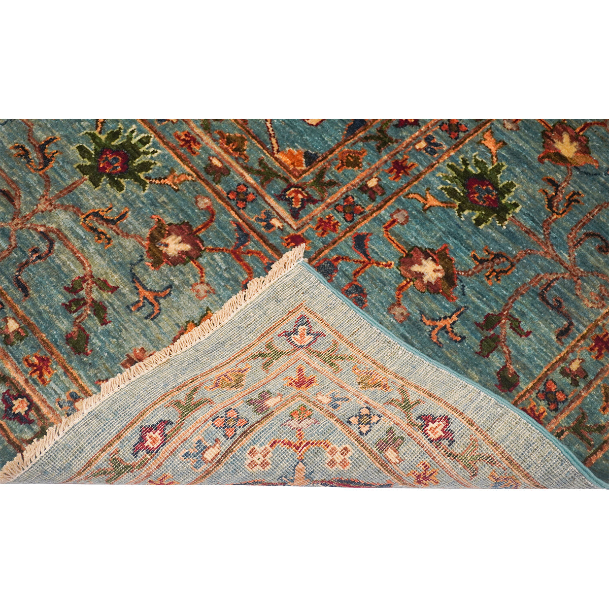 ARYANA ARYAN LIGHT BLUE / MULTI 8'9" X 12'2"