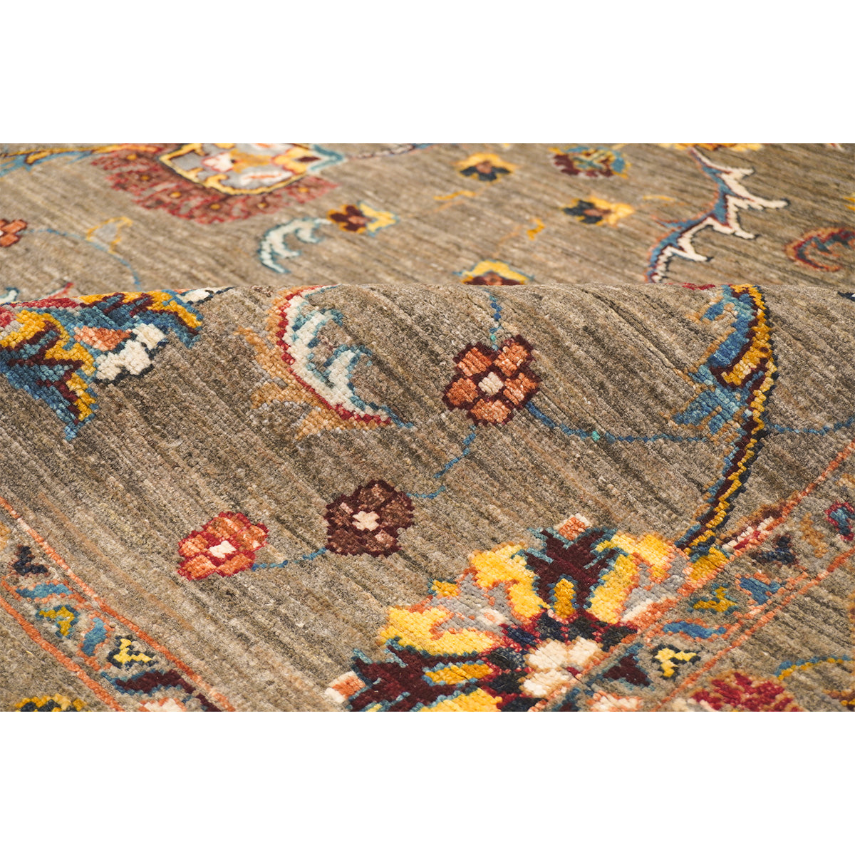 ARYANA ARYAN DARK GREY / MULTI 4' X 6'3"
