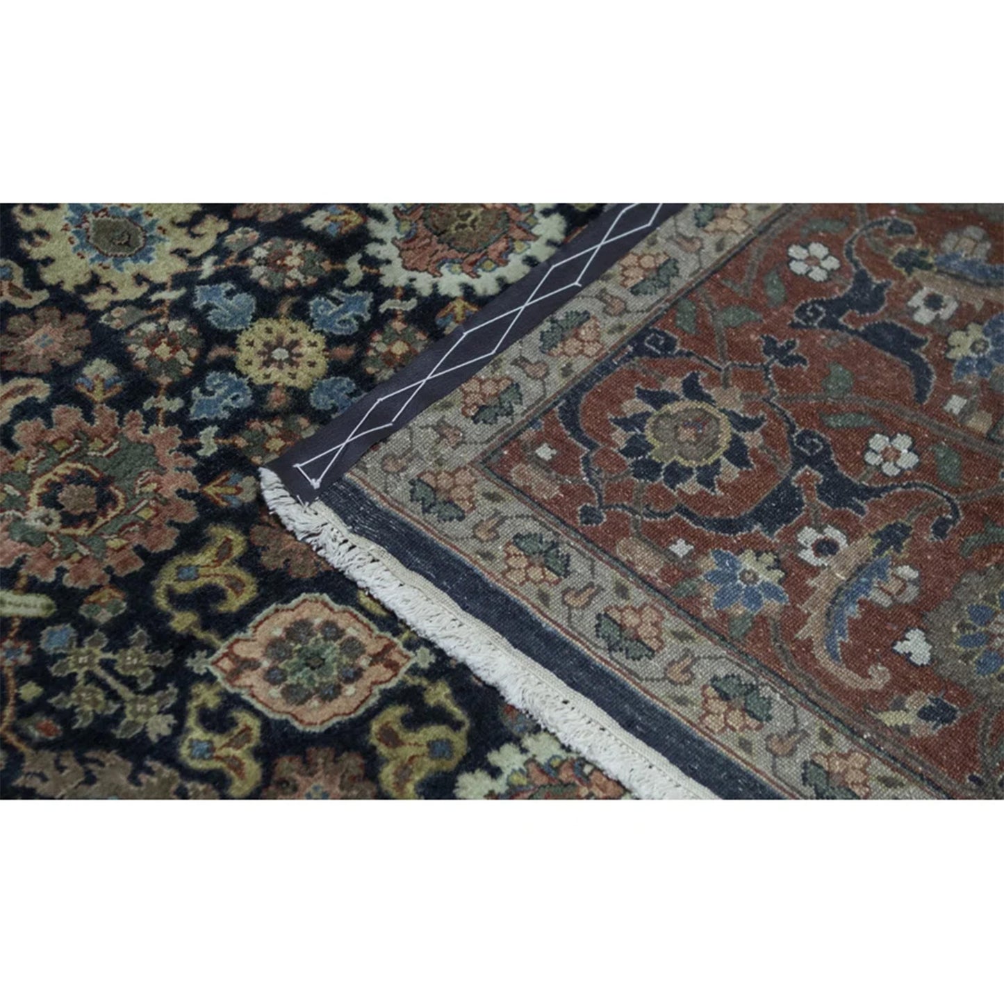 ANTIQUE MAHAL ACMAH BLUE / RED
