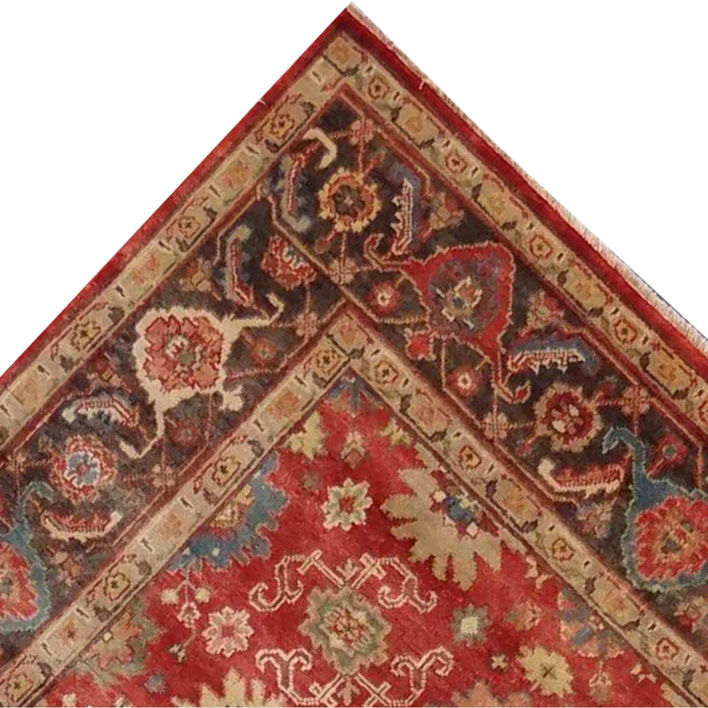 ANTIQUE MAHAL MA107 RED / BLACK