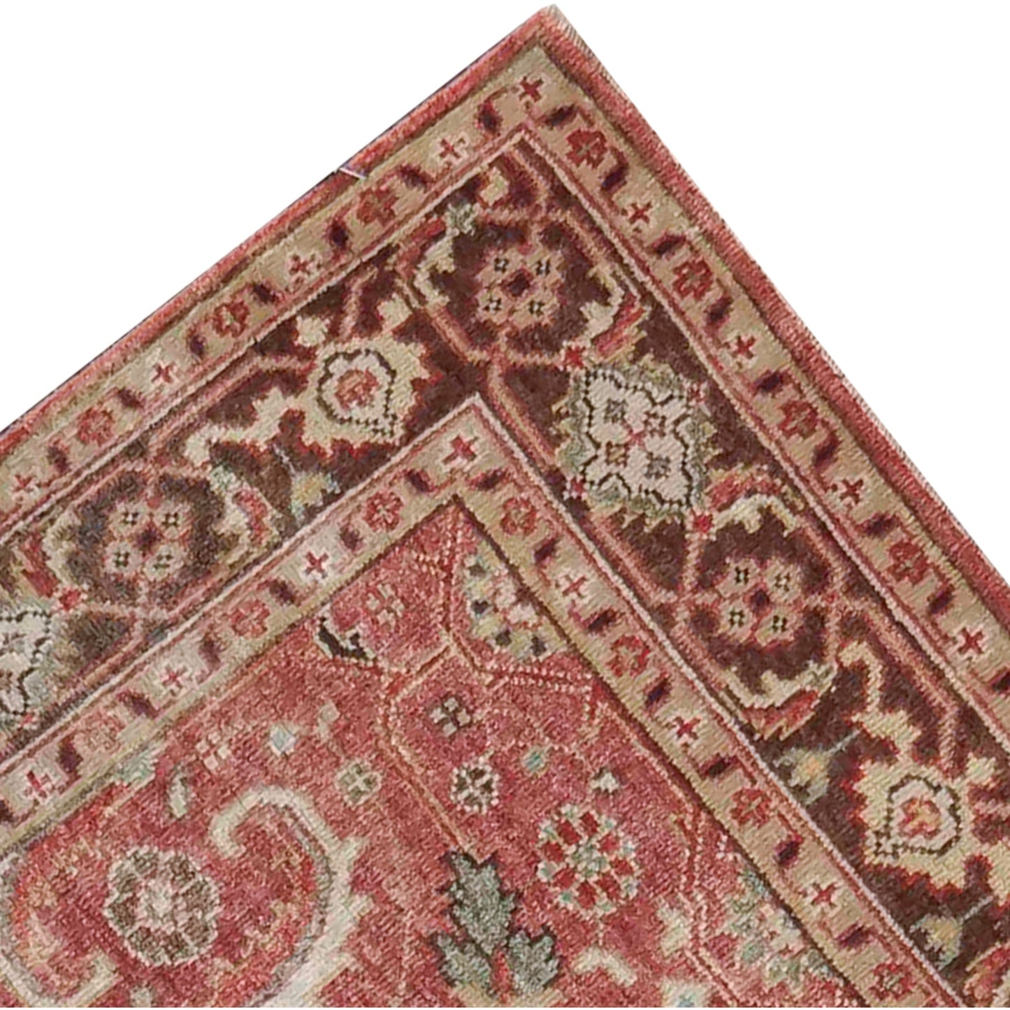 ANTIQUE MAHAL MA115 RUST / BROWN