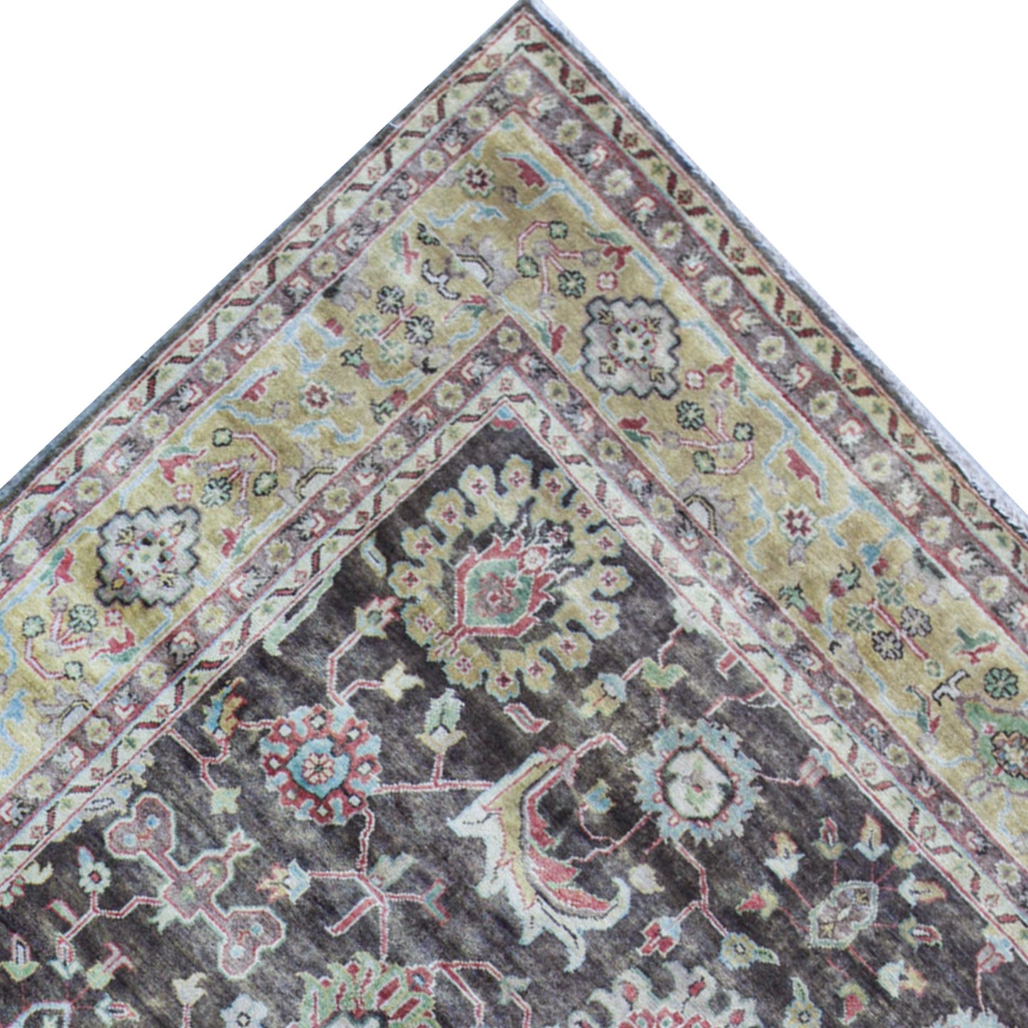 ANTIQUE MAHAL MA148 BROWN / GOLD