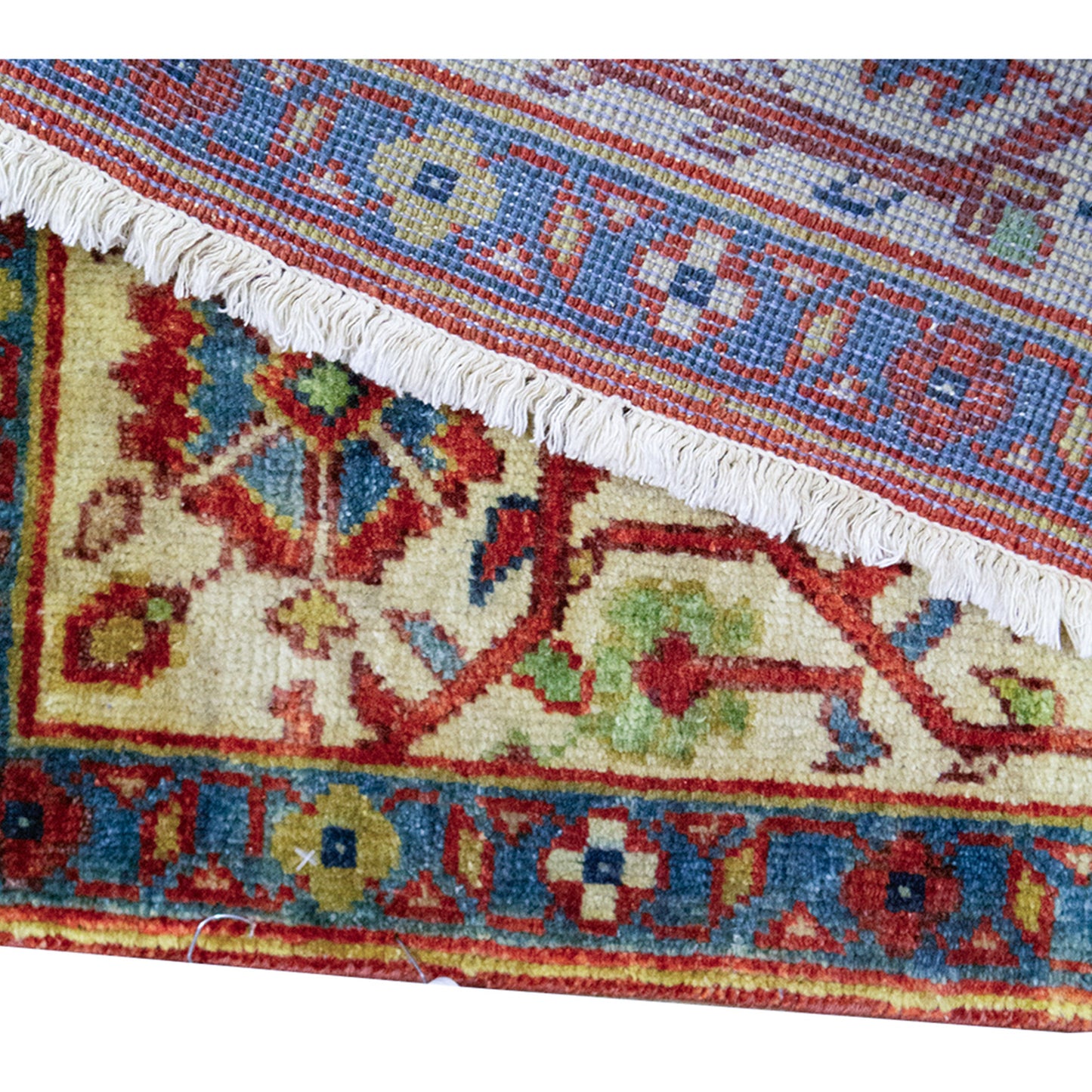 ANTIQUE MAHAL MAH40 RED / IVORY