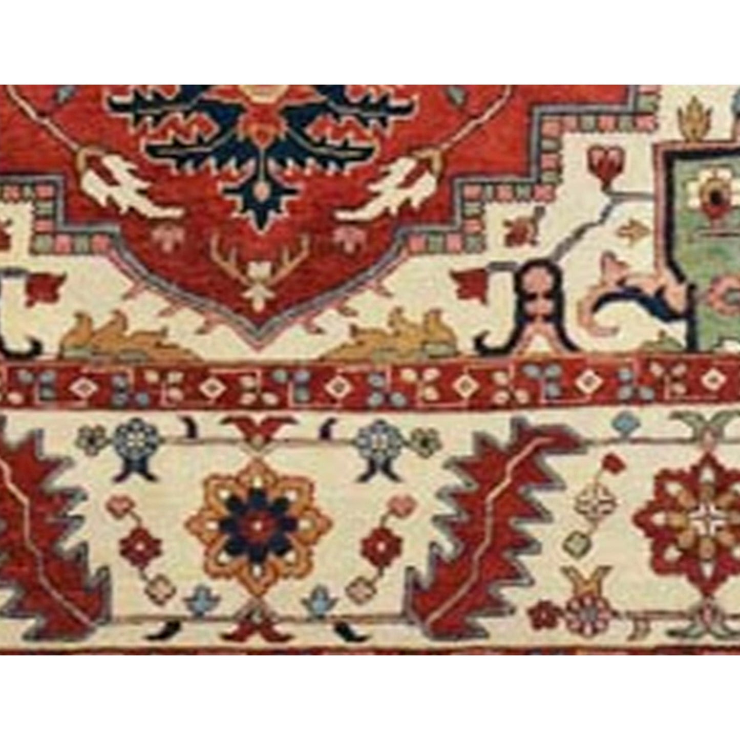 ANTIQUE SERAPI 2014S RUST / BEIGE