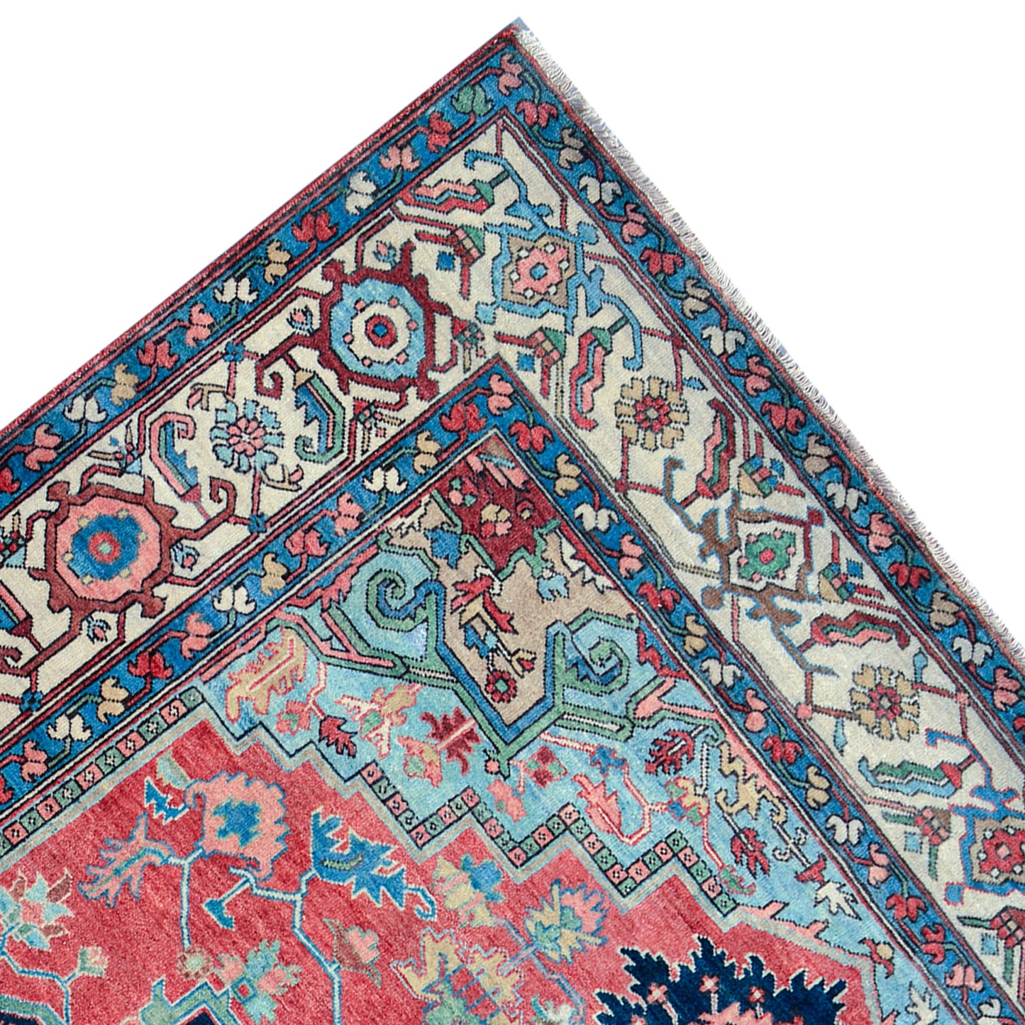 ANTIQUE SERAPI HER5B RED / IVORY