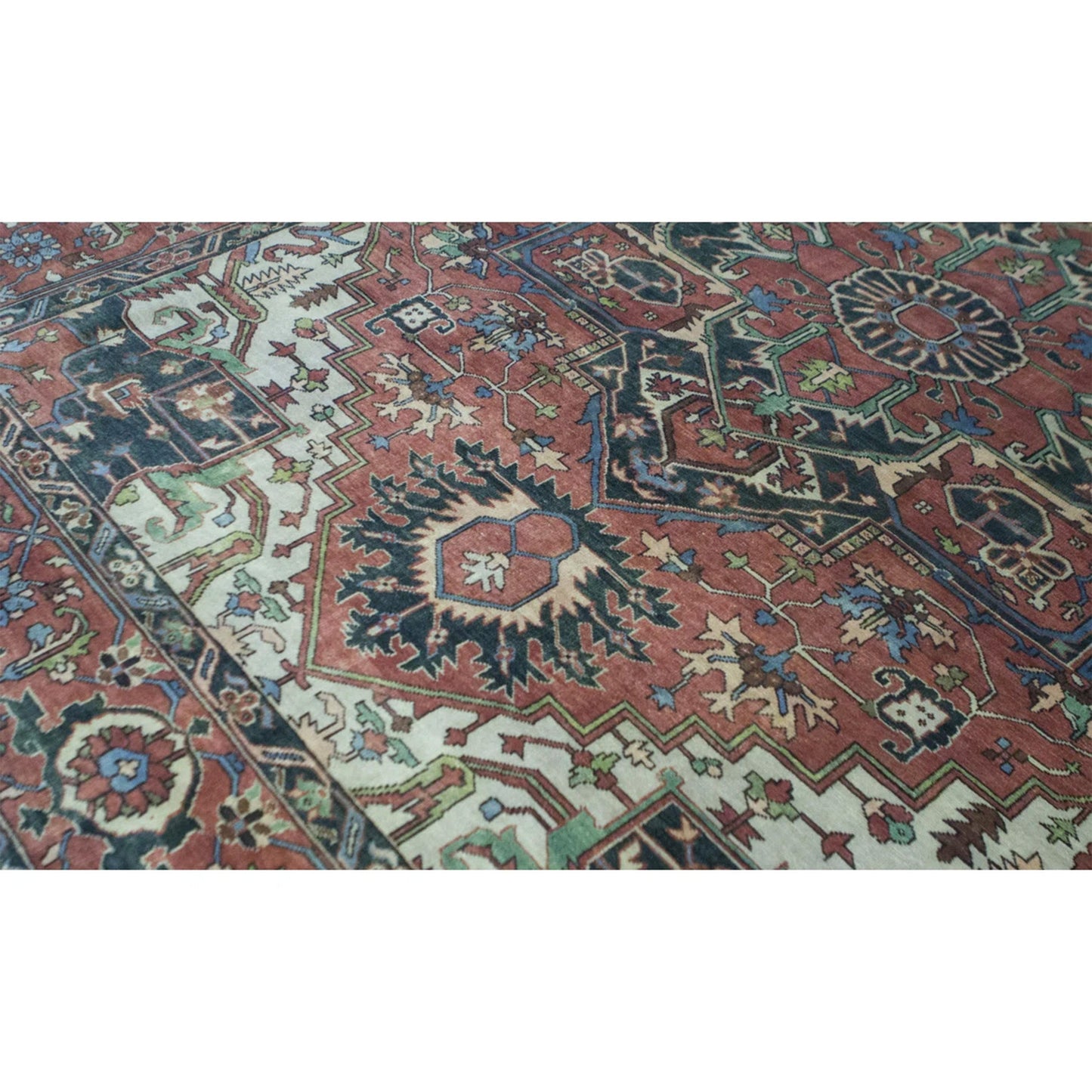 ANTIQUE SERAPI L1SER RED / RED
