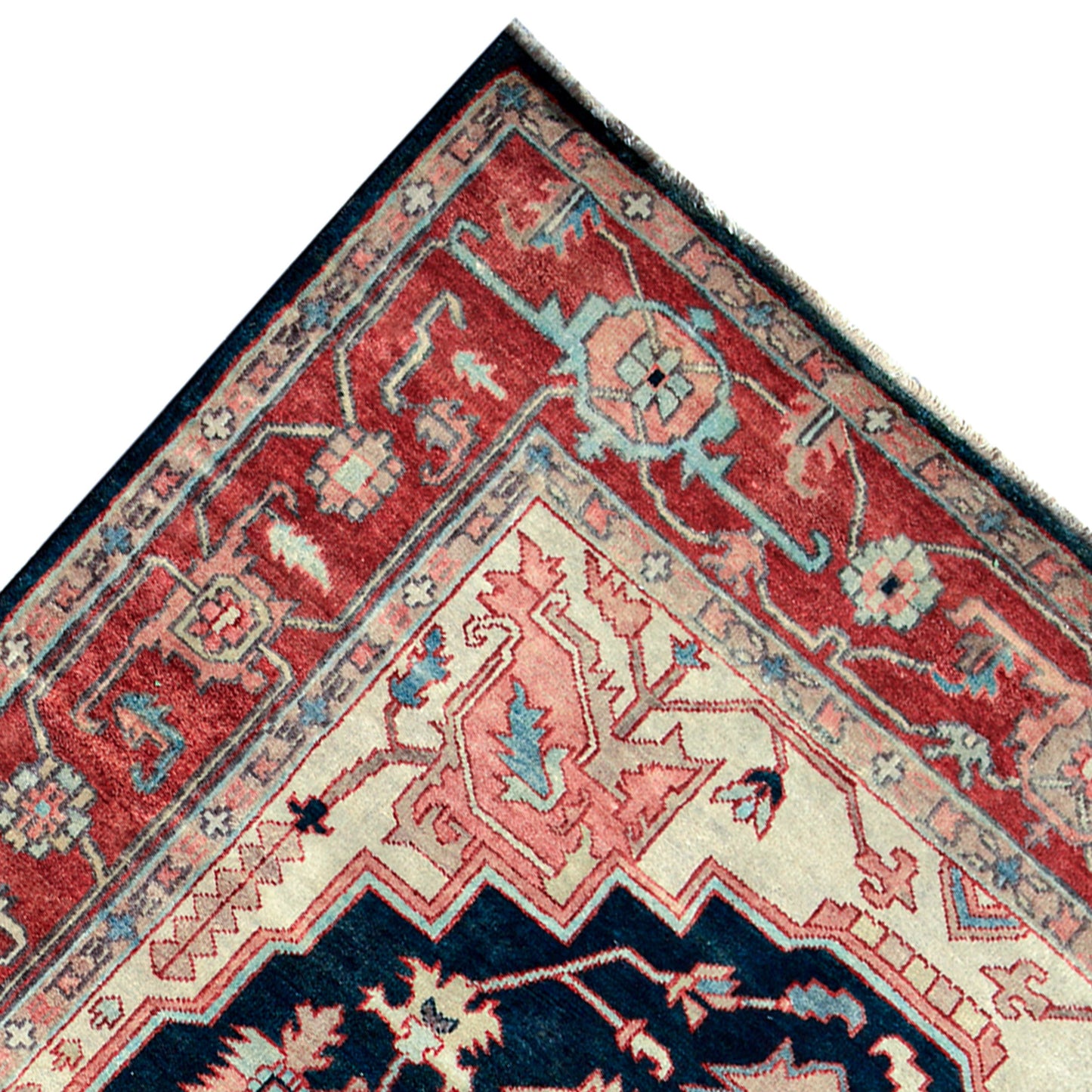 ANTIQUE SERAPI P7CSE RED / BLUE