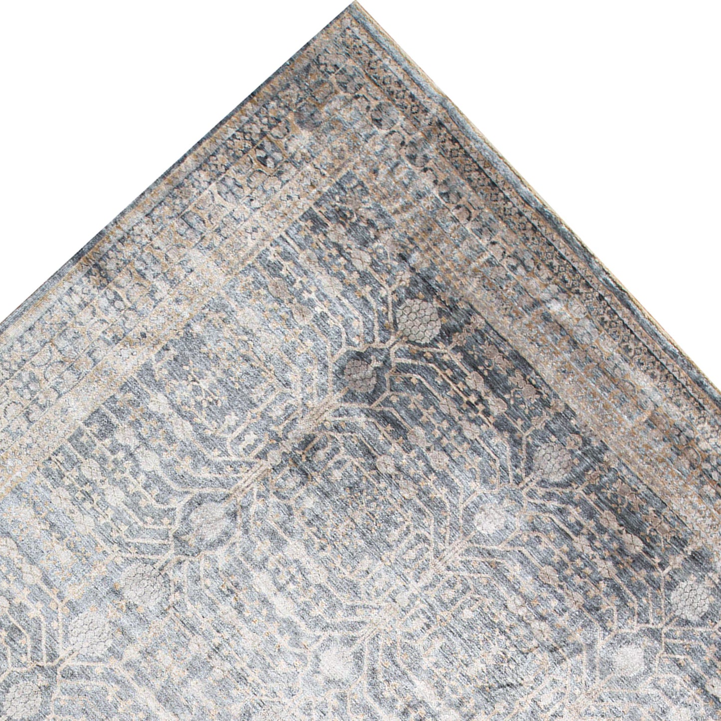 ANTIQUE SULTANABAD KHOTA GREY / BEIGE