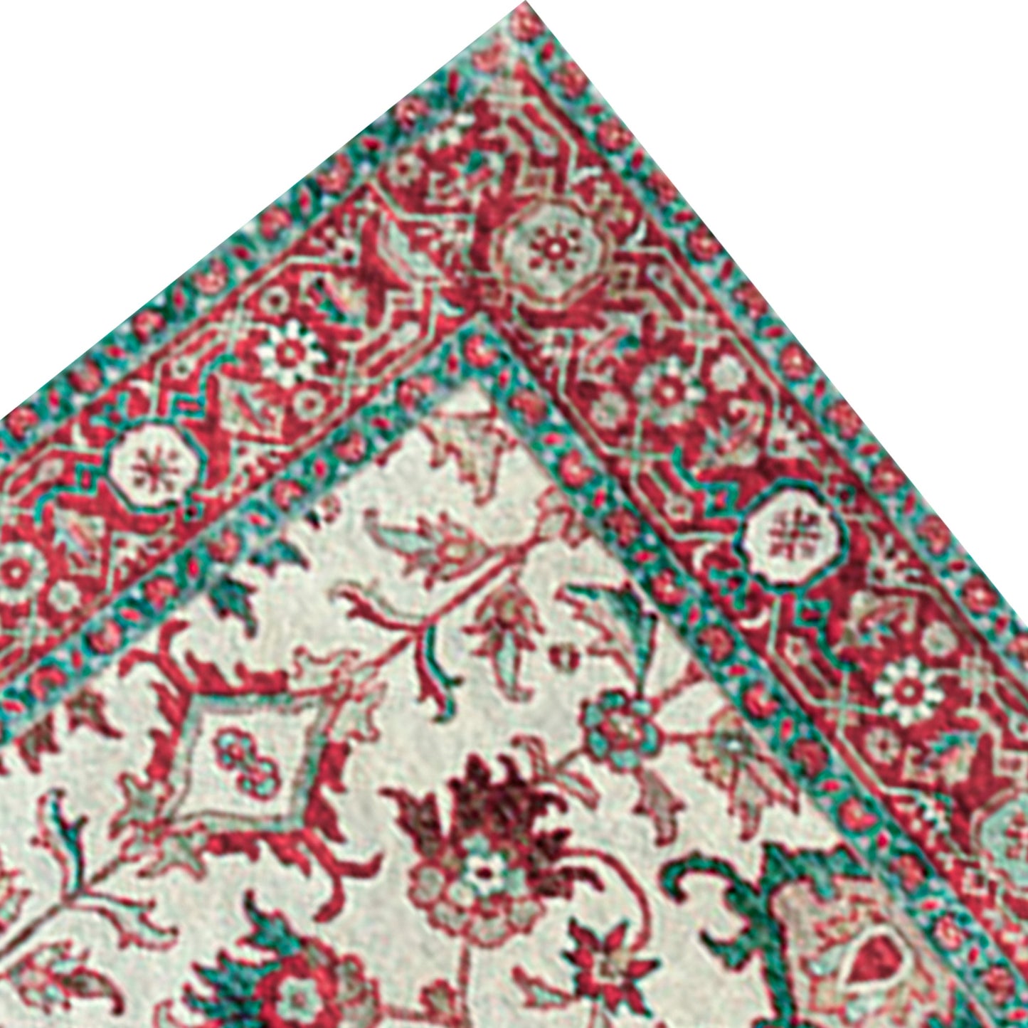 ANTIQUE SULTANABAD SUL-A IVORY / RED