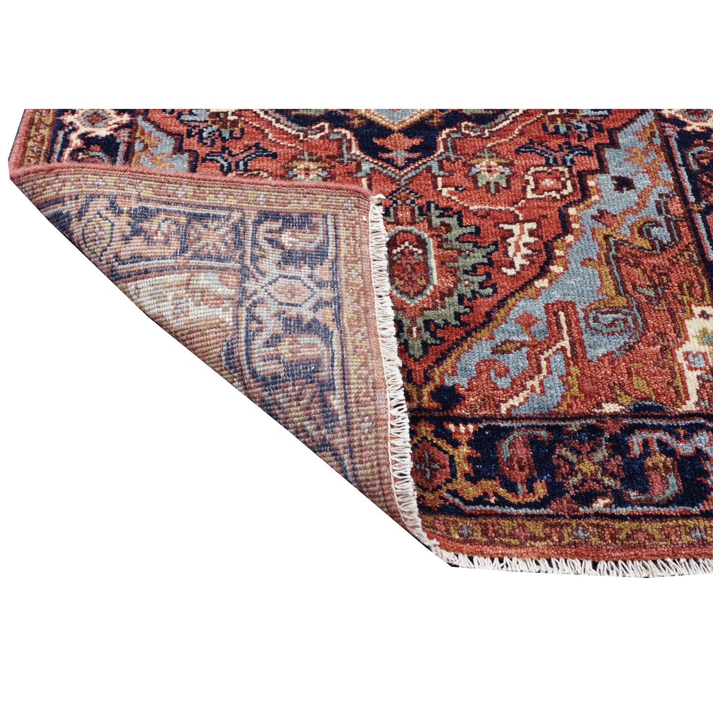 BAKSHAHESH II BK083 RED / BLUE