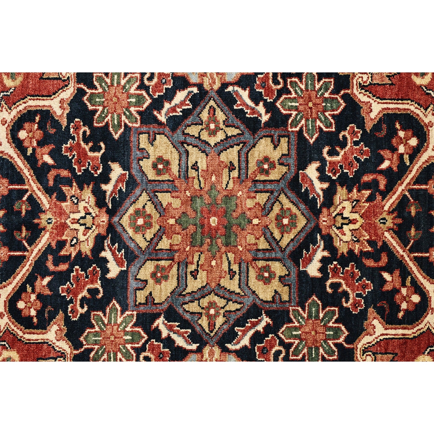BAKSHAHESH II BK085 RED / BLUE