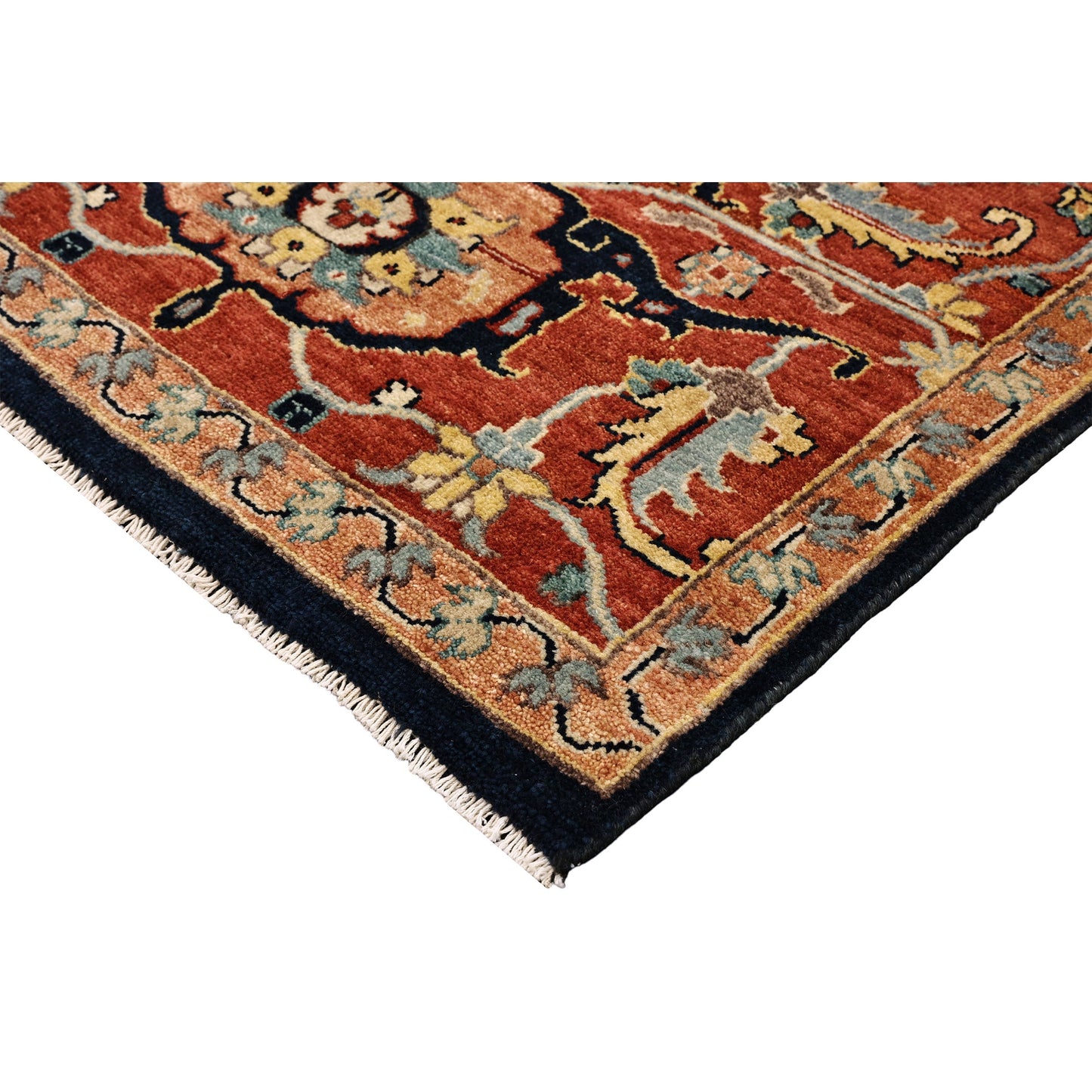 BAKSHAHESH II BK087 BLUE / RED