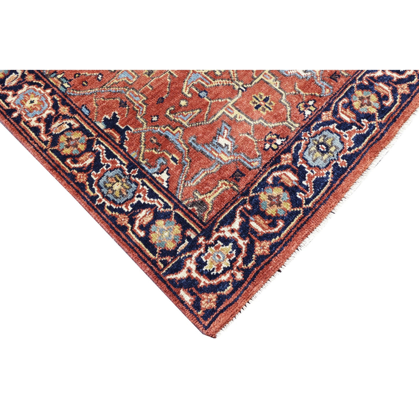 BAKSHAHESH II BK087 RED / BLUE