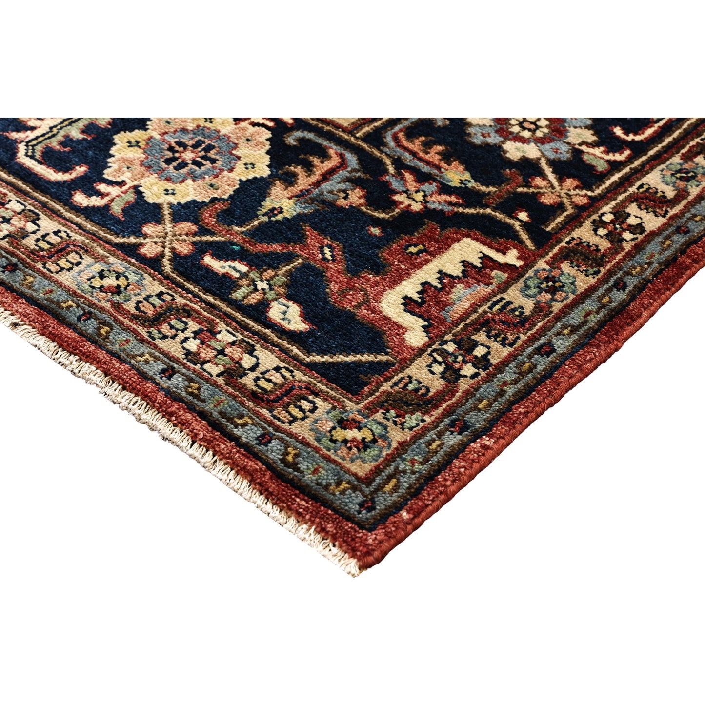 BAKSHAHESH II BK093 RED / BLUE