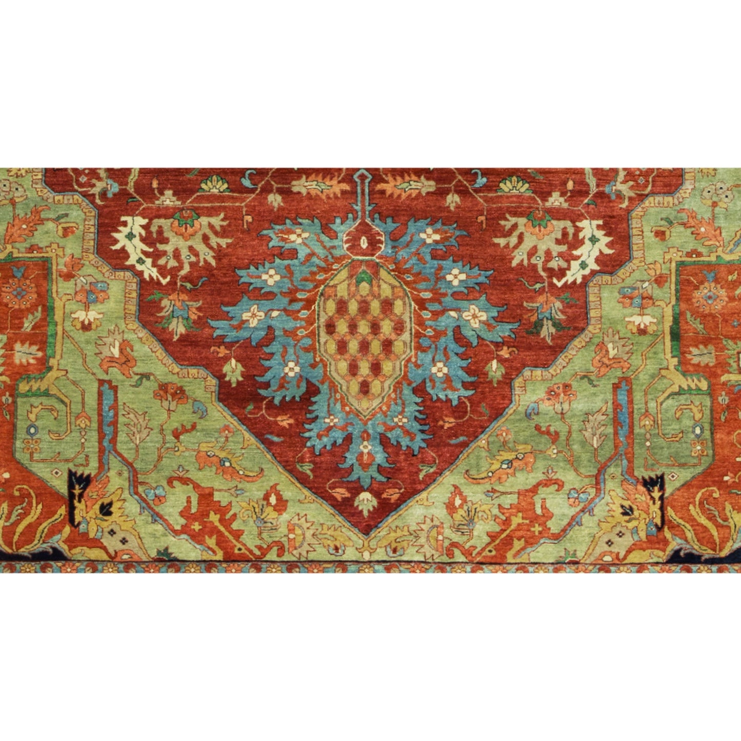 BAKSHAHESH B1001 RED / IVORY