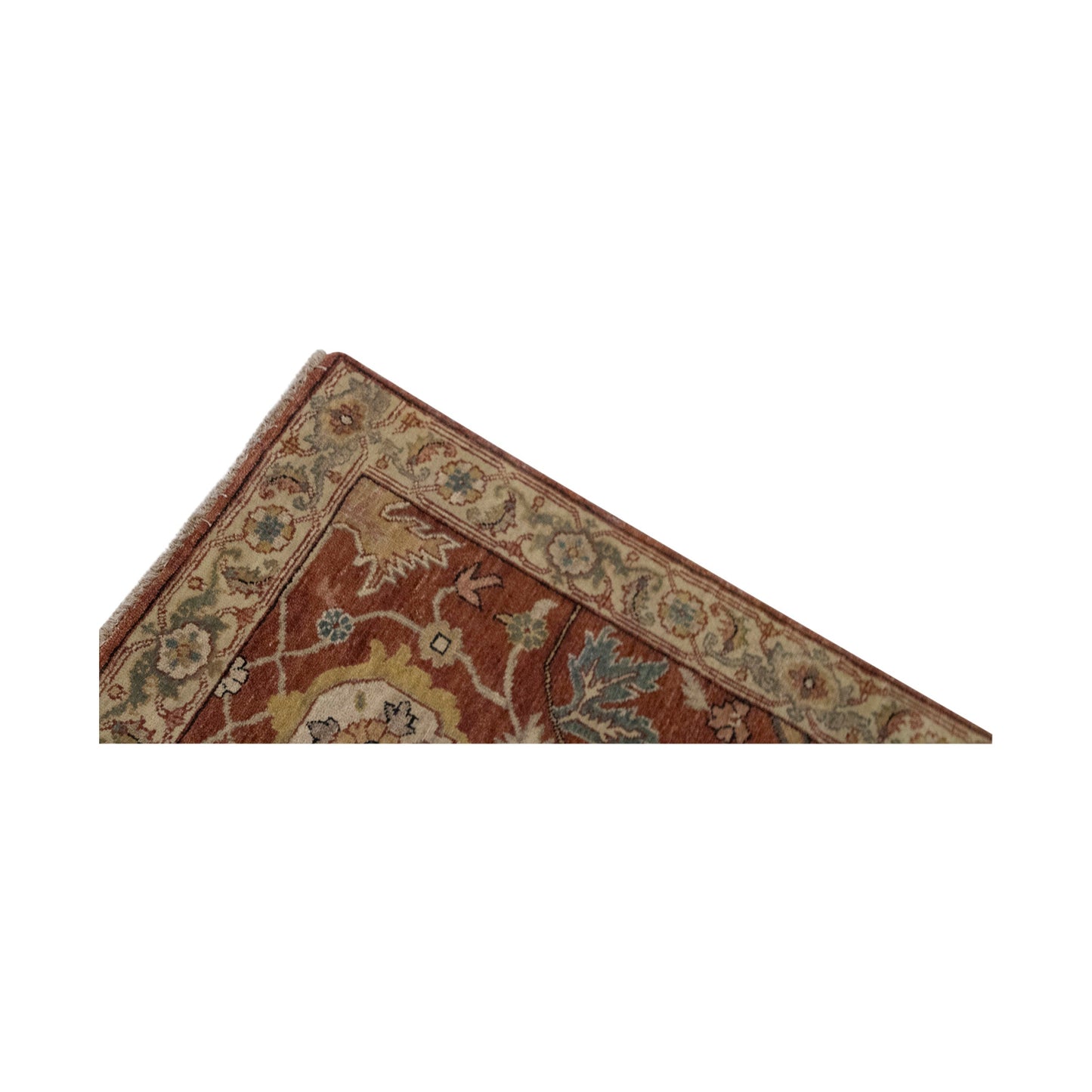 BAKSHAHESH B1005 RUST / IVORY