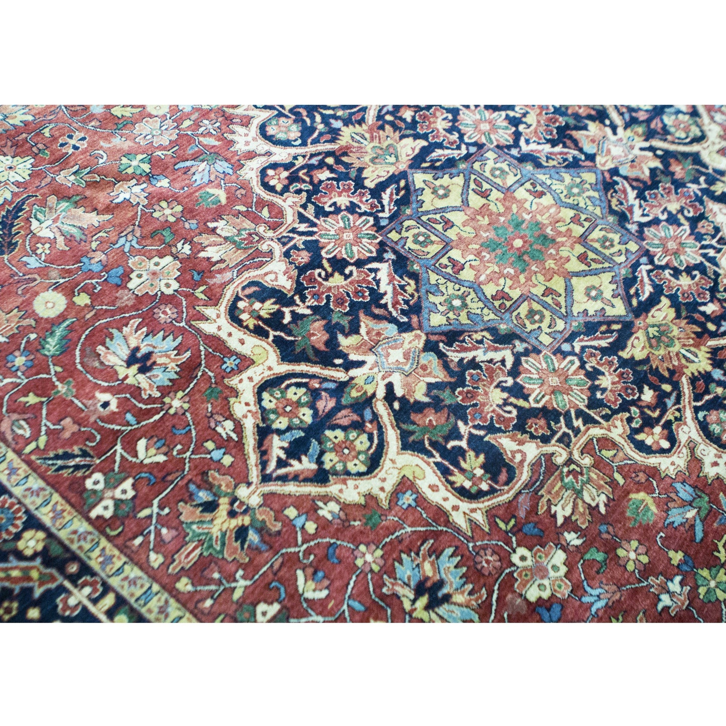 BAKSHAHESH B1039 RED / BLUE