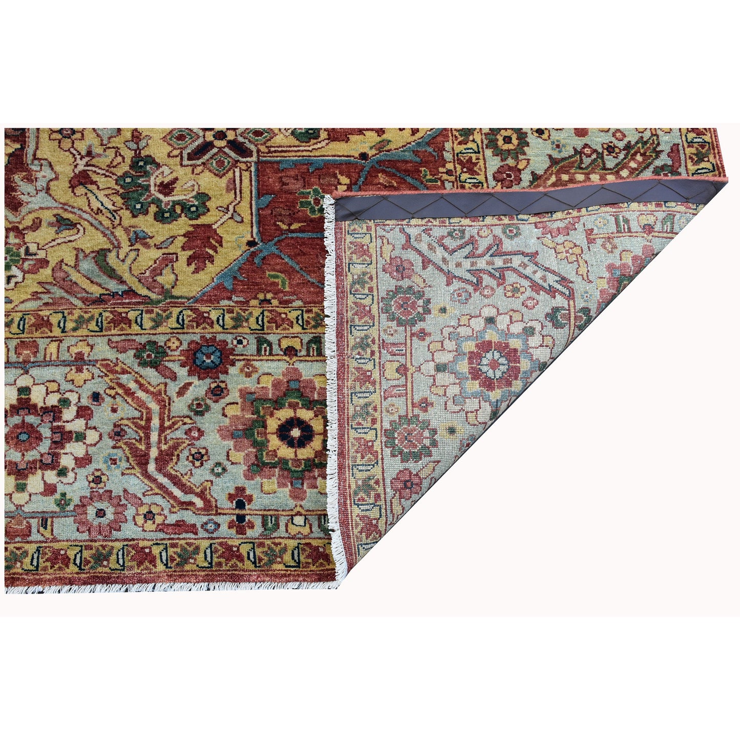 BAKSHAHESH B1039 RED / LIGHT GREEN
