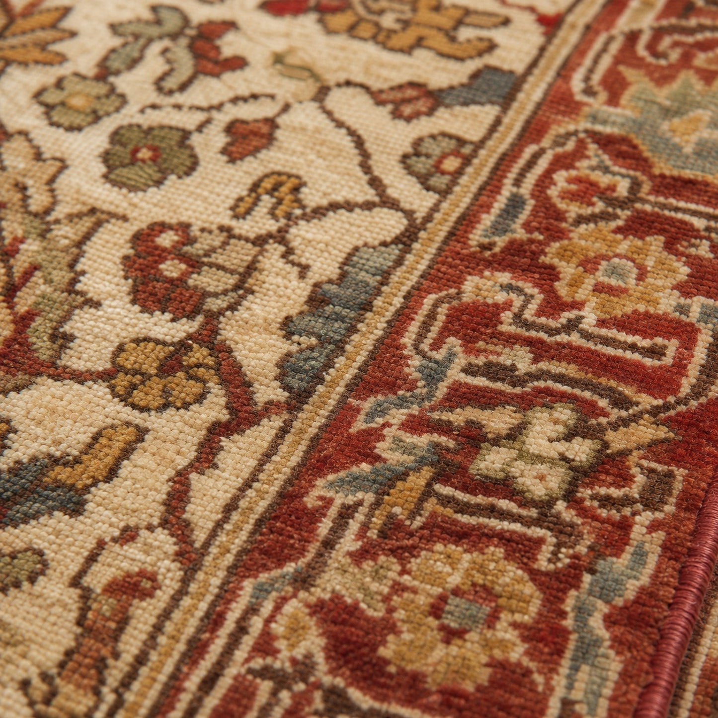 BAKSHAHESH B1043 IVORY / RUST