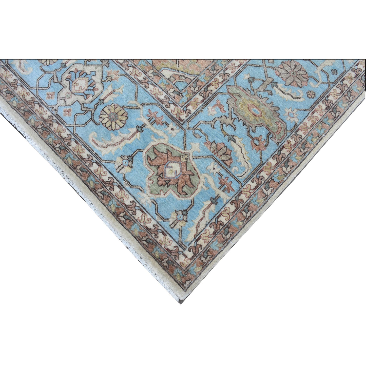 BAKSHAHESH B1044 IVORY / BLUE