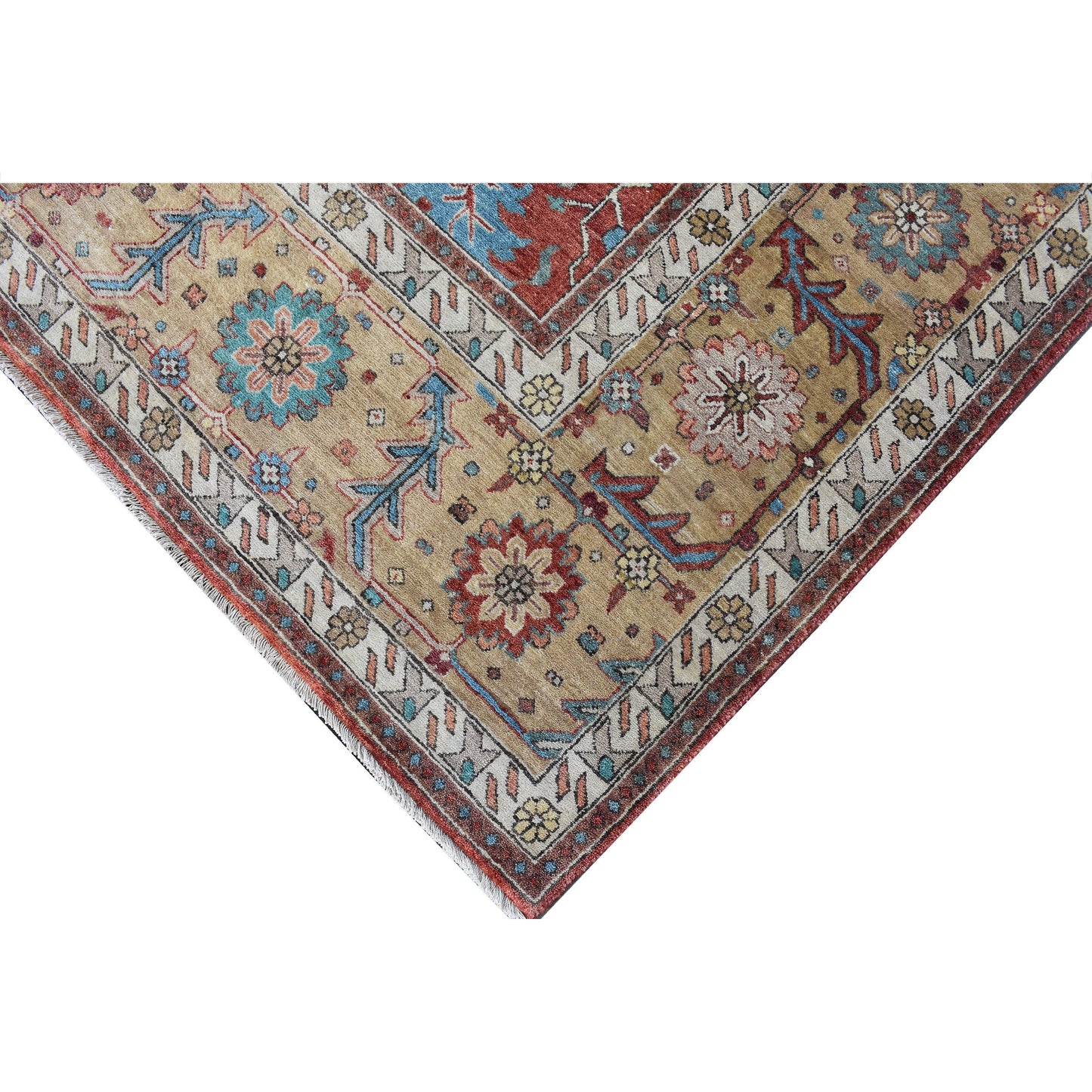 BAKSHAHESH B1052 RED / GOLD