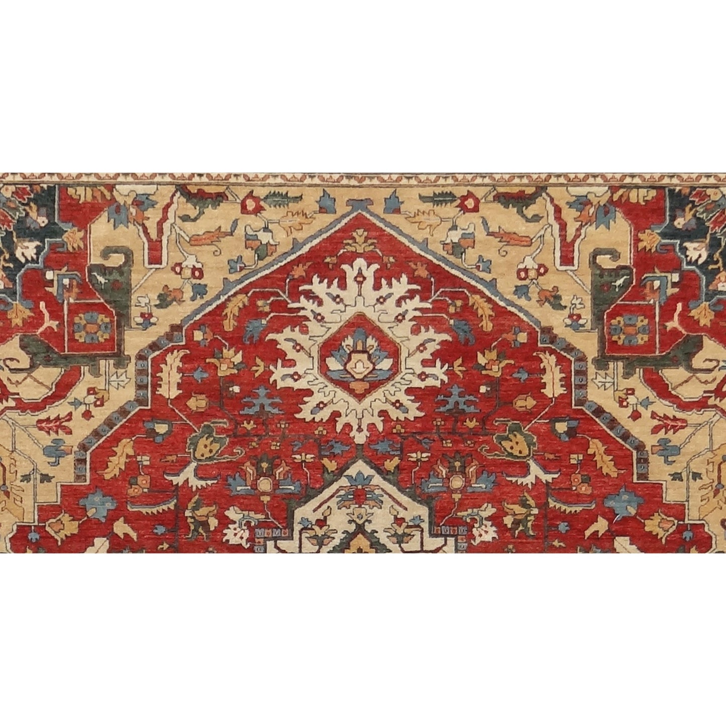 BAKSHAHE B1193 RED / IVORY