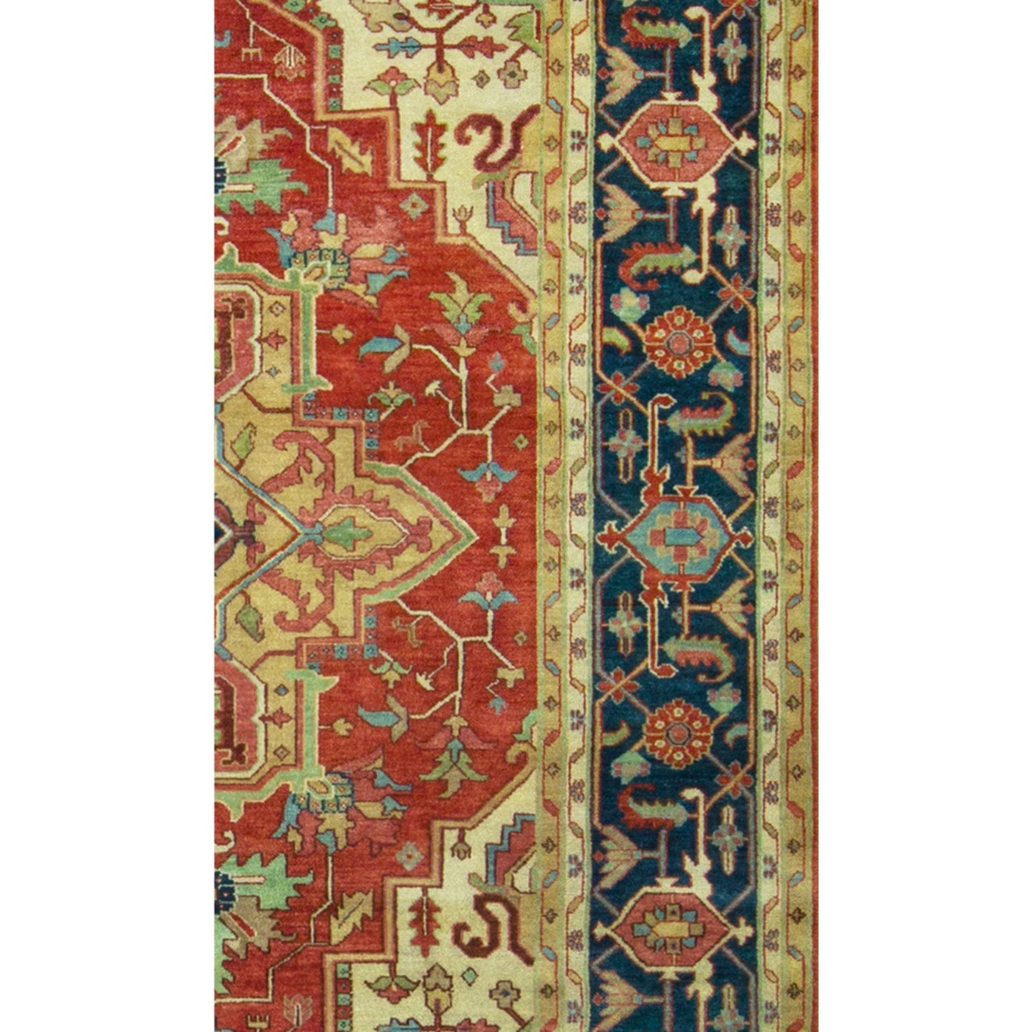 BAKSHAHE B1197 RED / BLUE