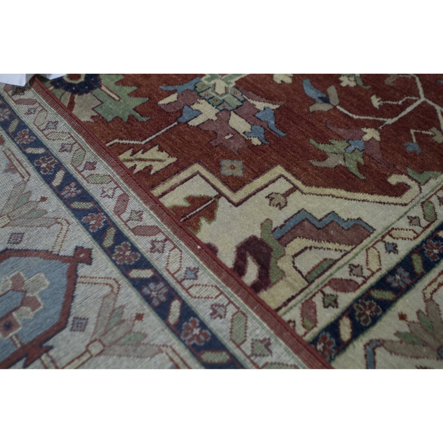 BAKSHAHESH B1197 RED / IVORY