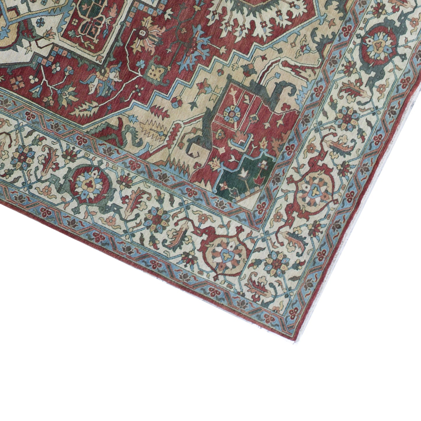 BAKSHAHESH B1198 RED / IVORY