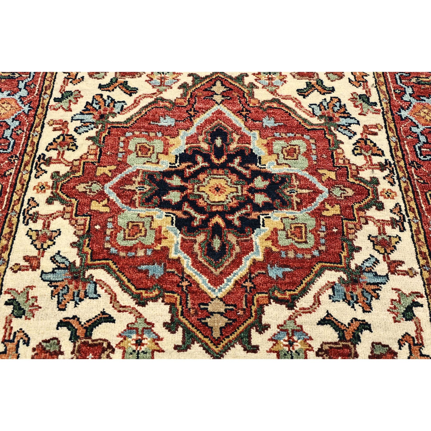 BAKSHAHESH B1208 IVORY / RED