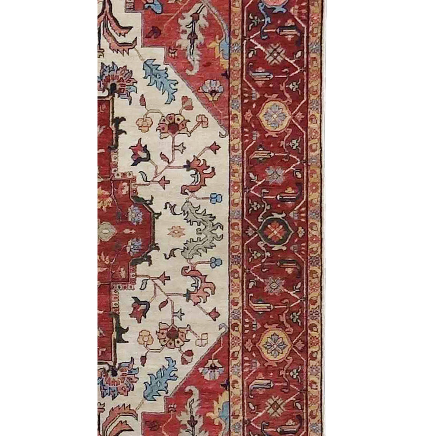 BAKSHAHE B1208 IVORY / RED