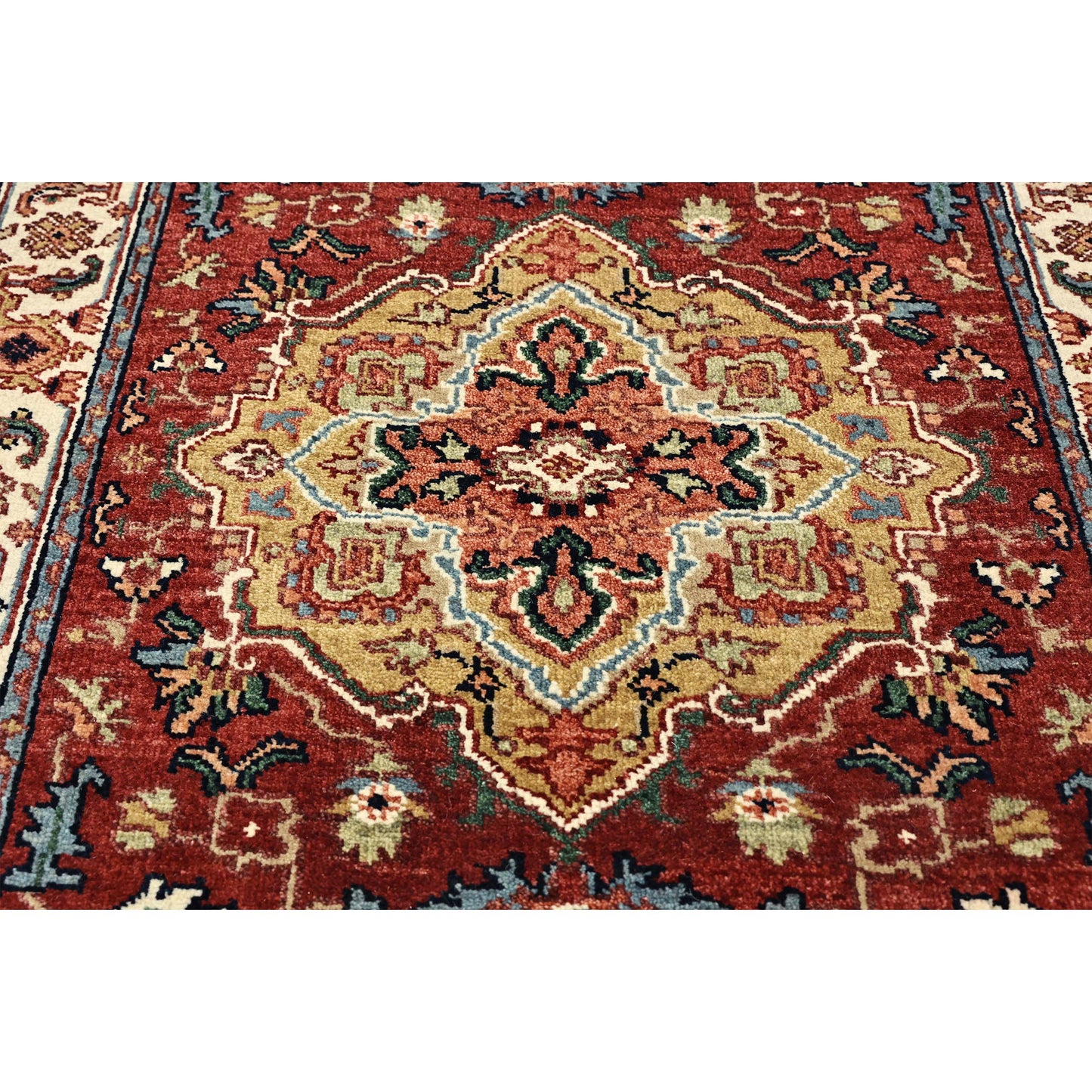 BAKSHAHESH B1208 RED / IVORY