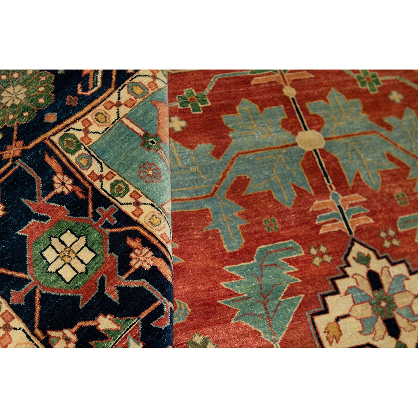 BAKSHAHE B1213 RUST / NAVY