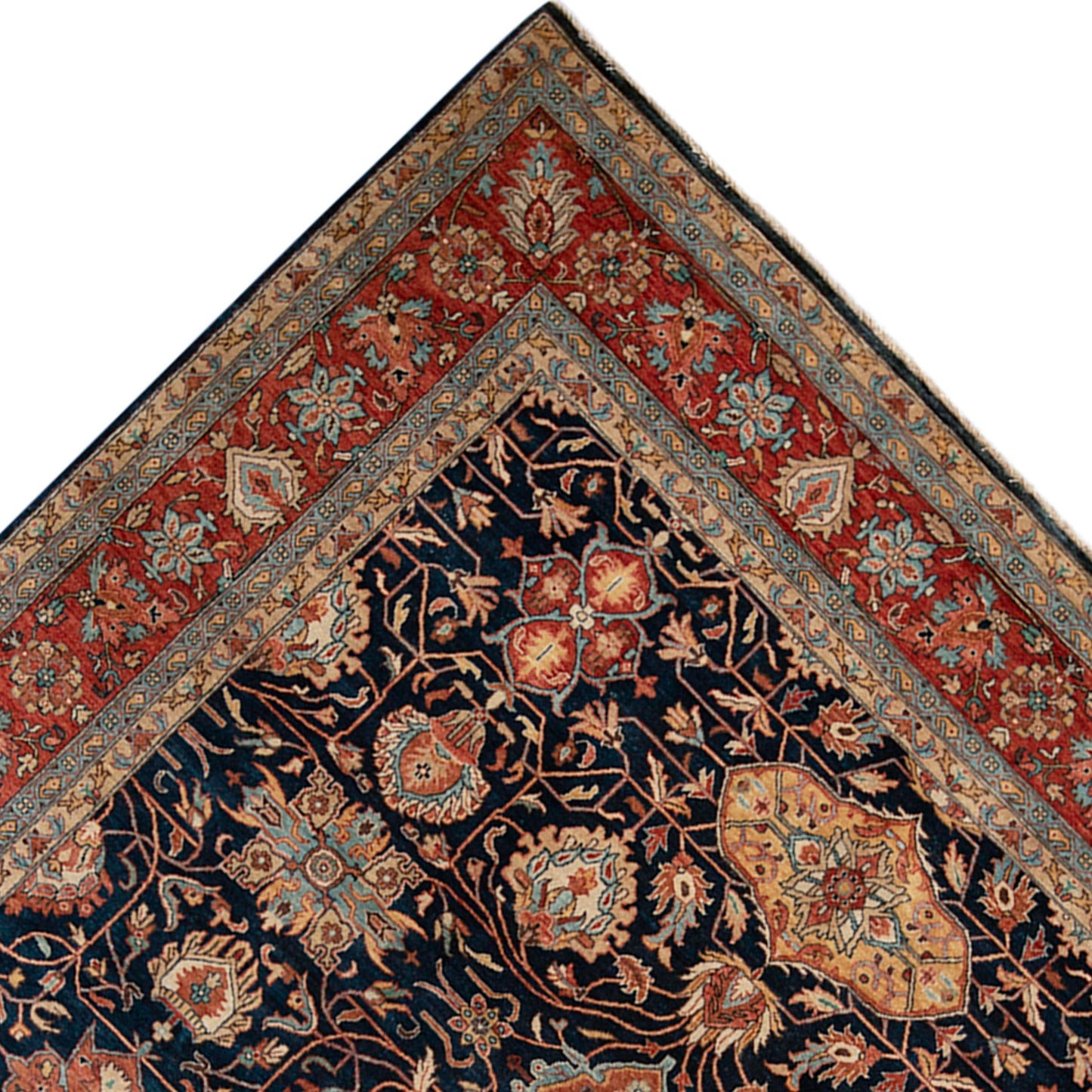 BAKSHAHESH B1214 BLUE / RED