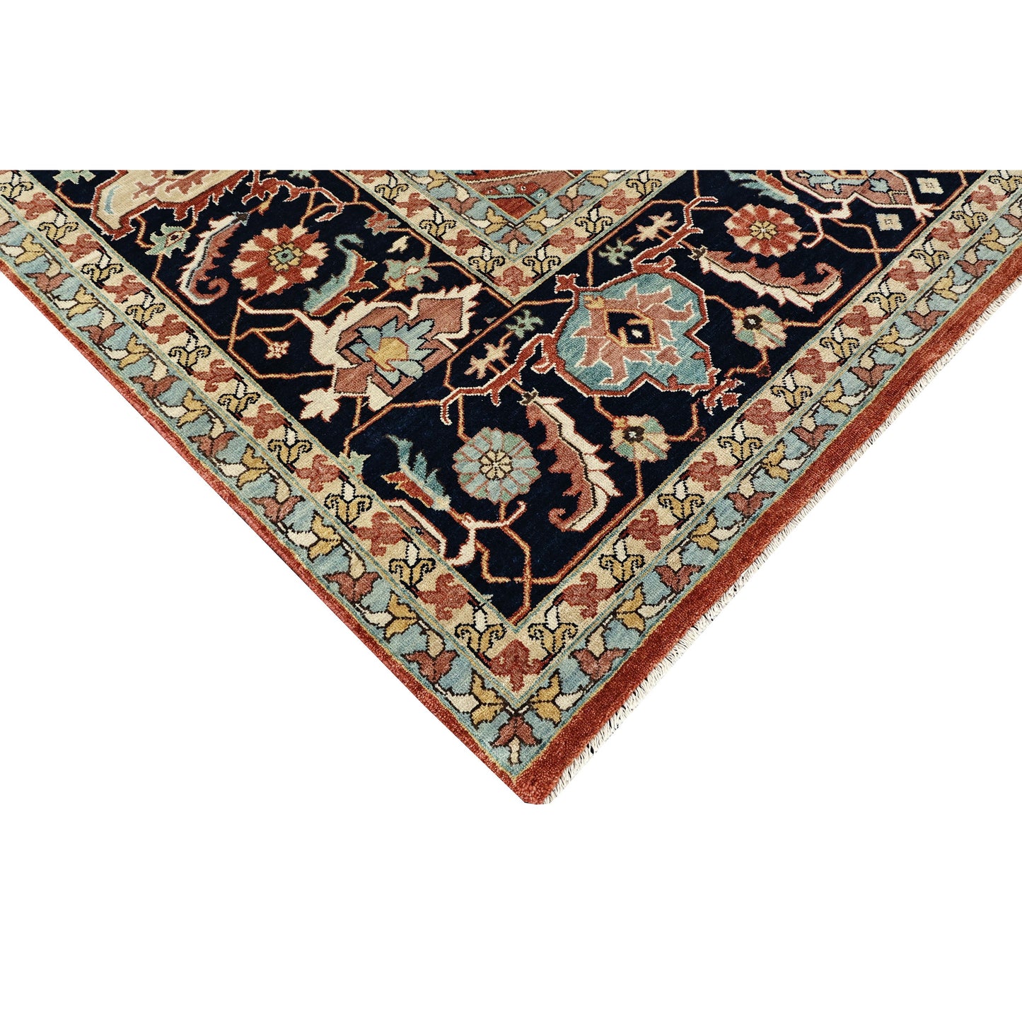 BAKSHAHESH B1217 RED / BLUE