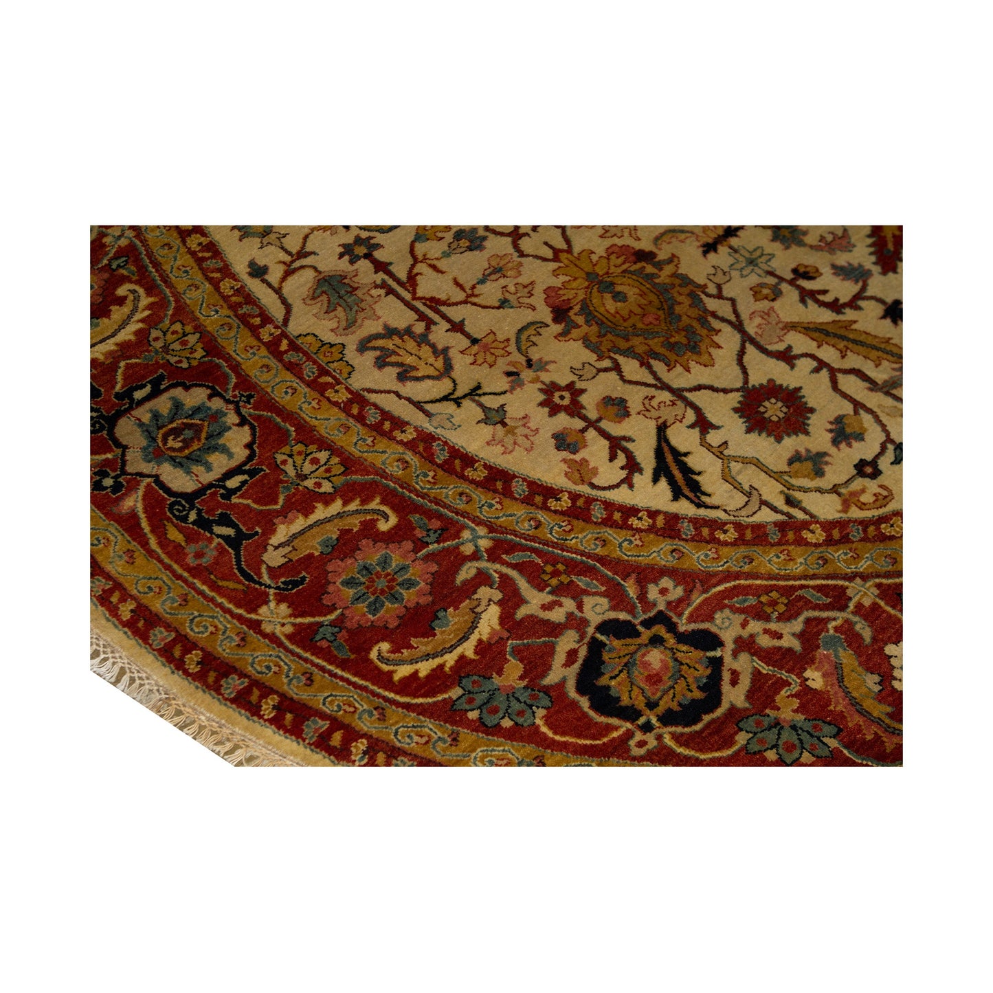 BAKSHAHESH B1238 IVORY / RUST