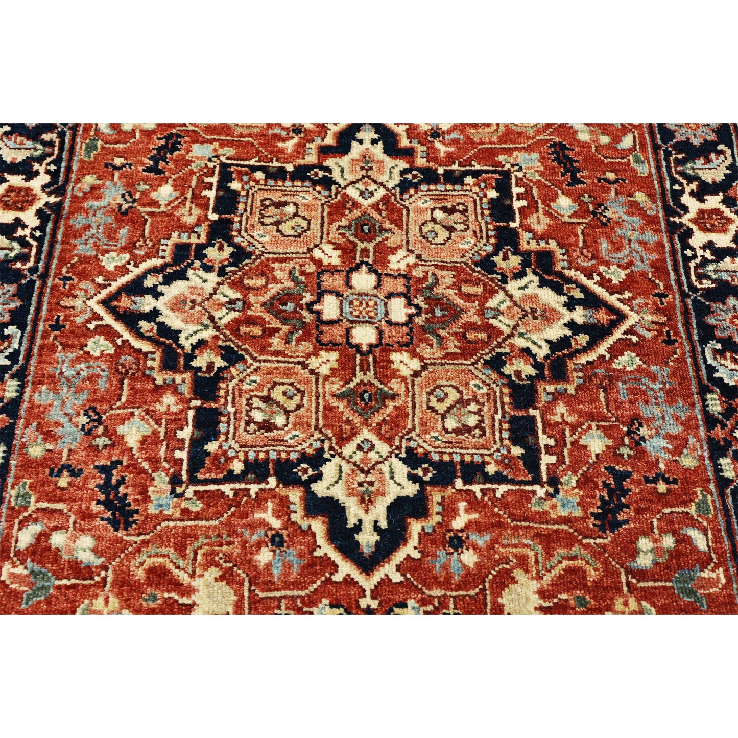 BAKSHAHESH B3059 RED / NAVY