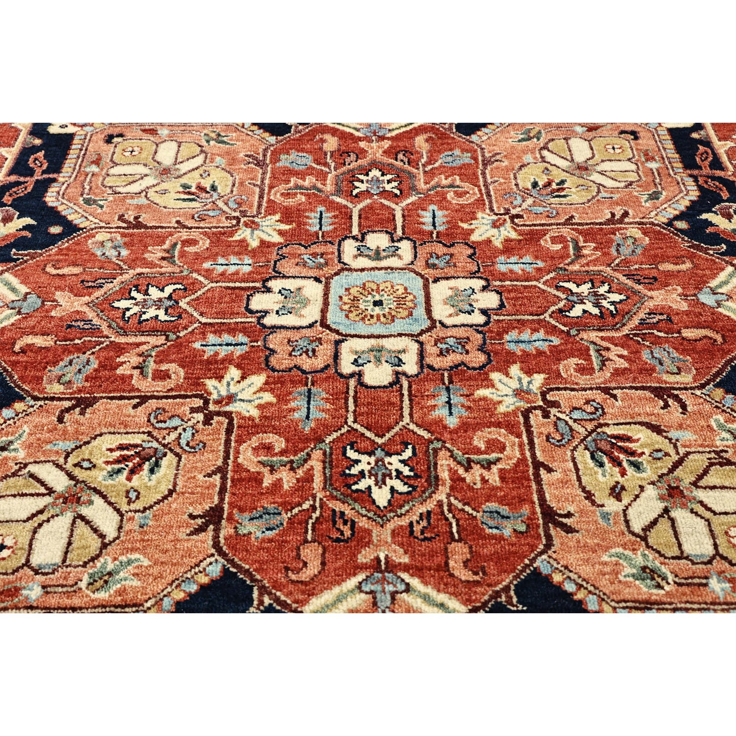 BAKSHAHESH B3059 RED / NAVY