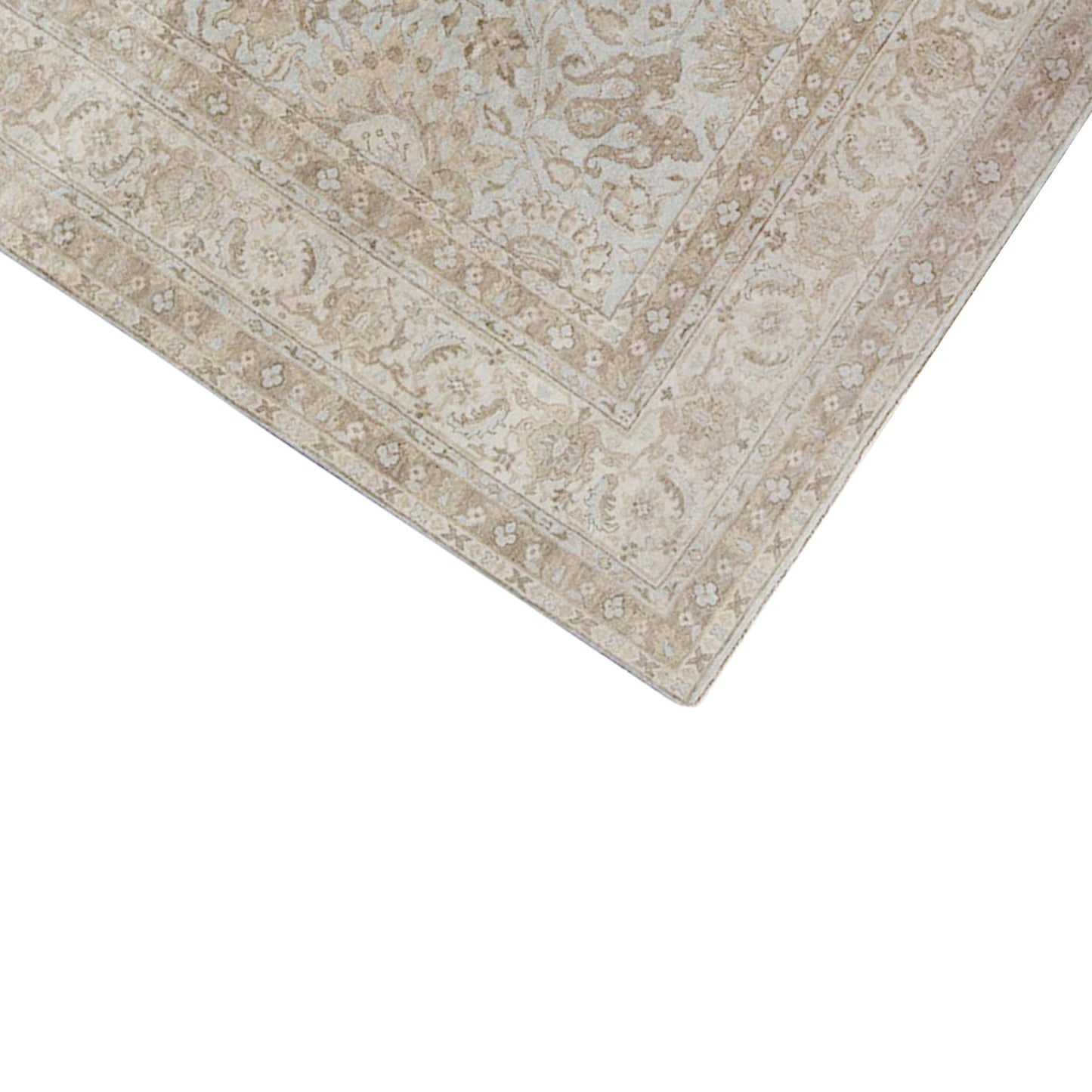 BAKSHAHE BK004 LIGHT BLUE / IVORY