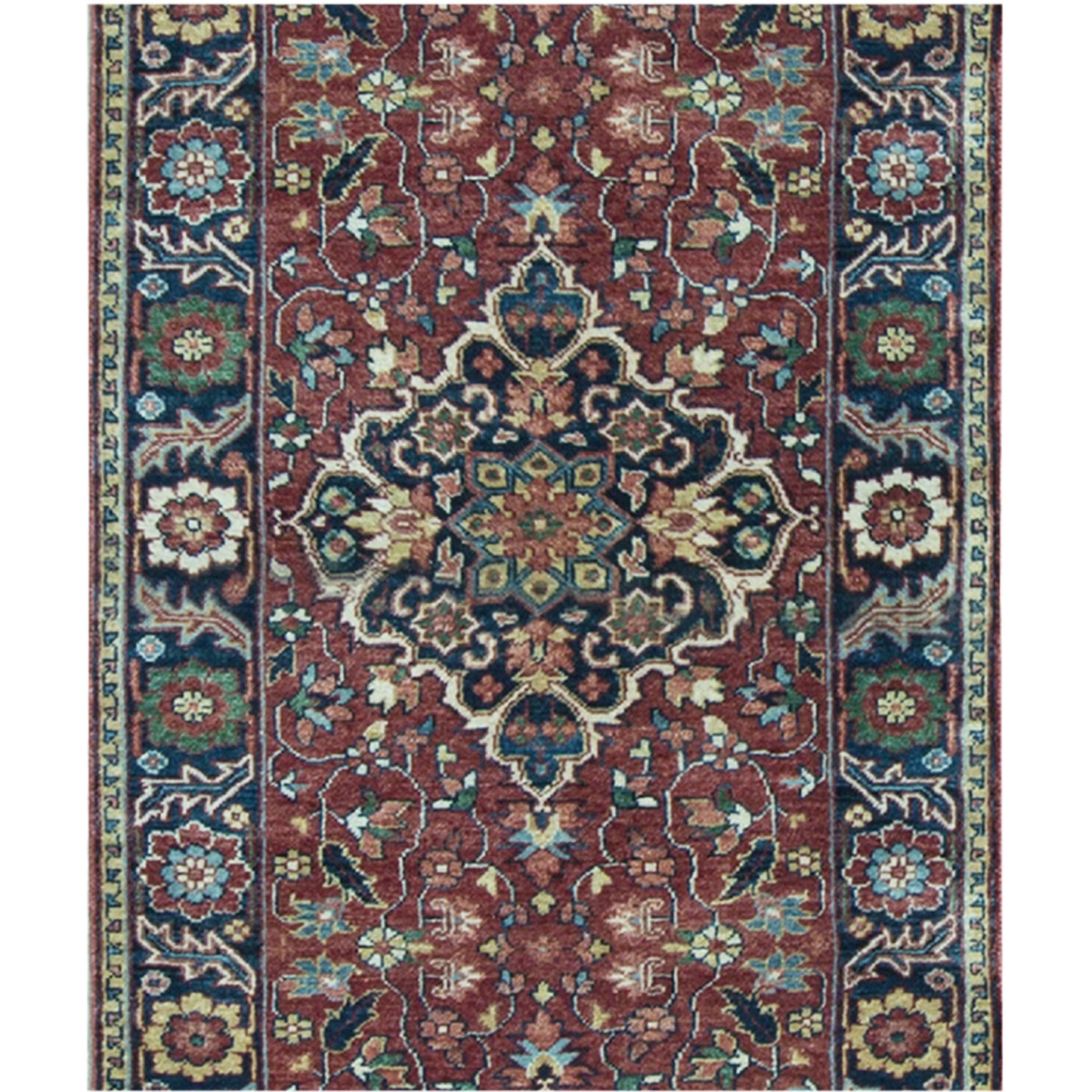 BAKSHAHESH BK039 RED / BLUE