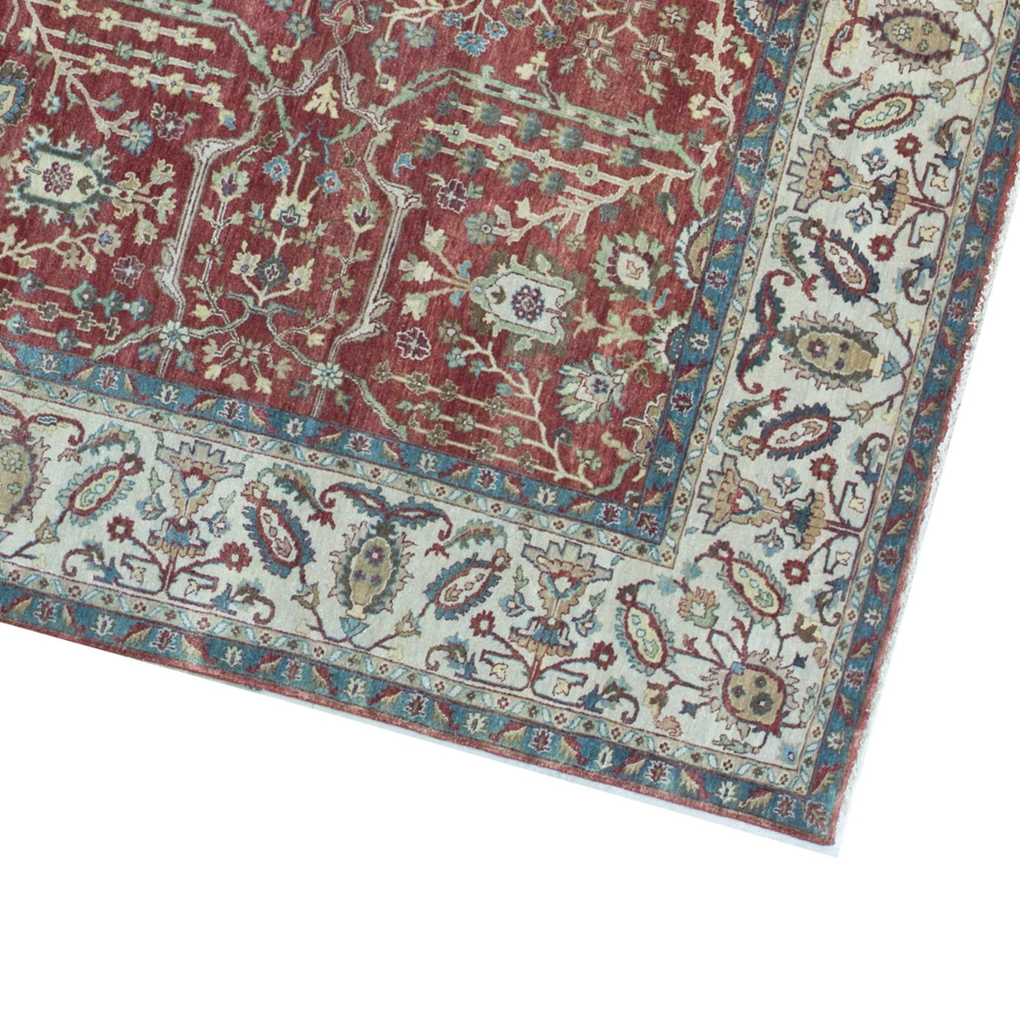 BAKSHAHE BK042 RED / IVORY