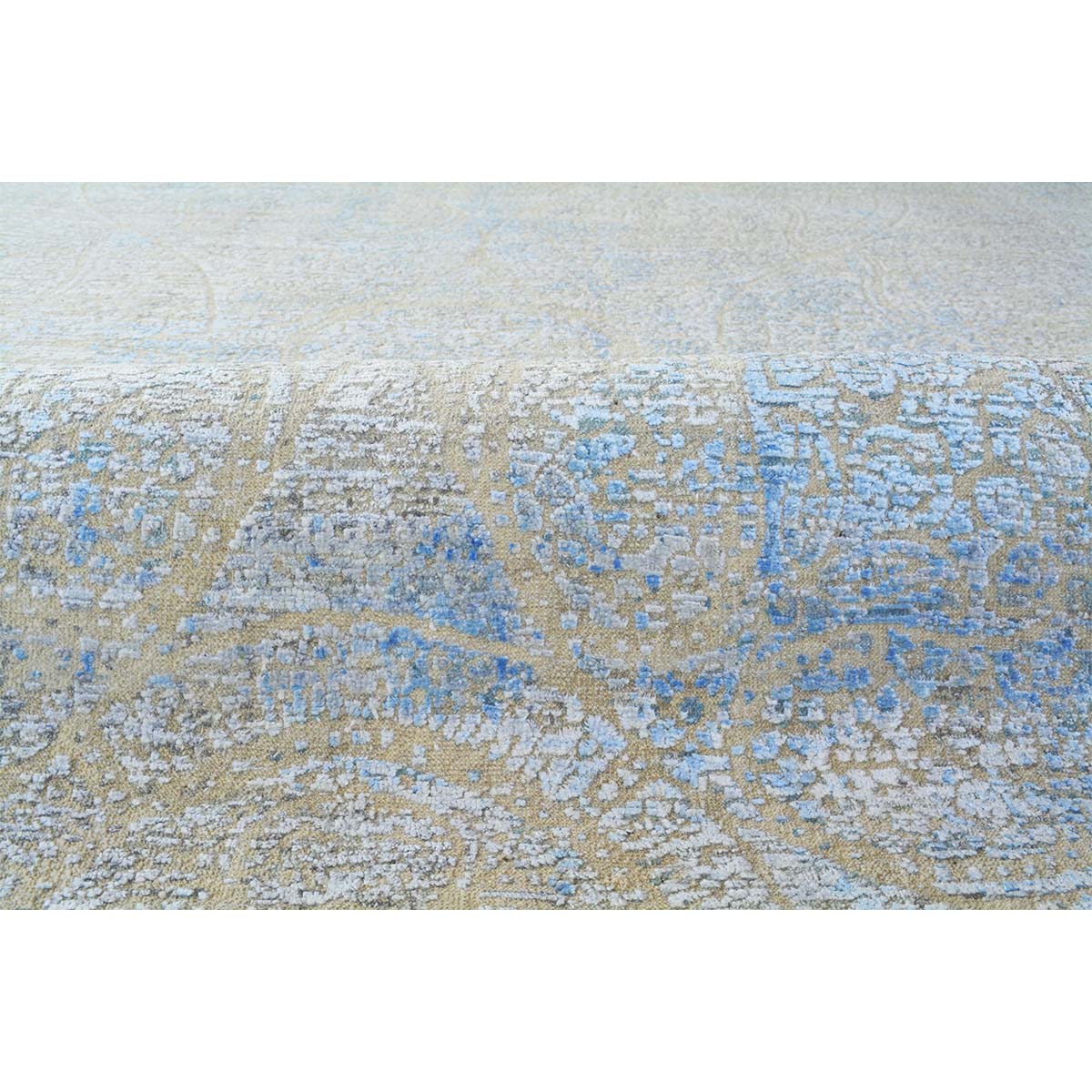 CANTERBURY SILK C8834 BLUE / GREY