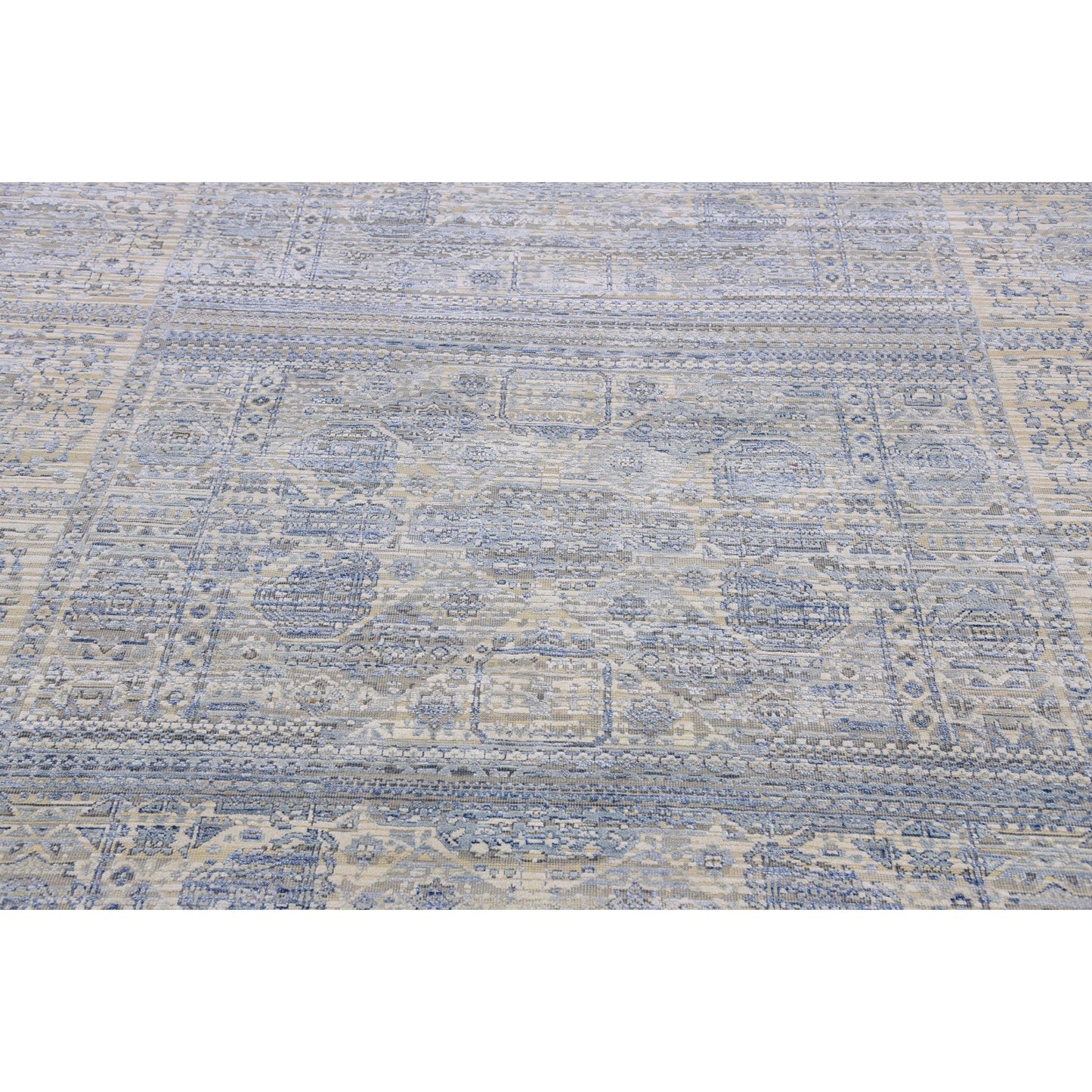 CANTERBURY SILK JPG-4 LIGHT BLUE / IVORY
