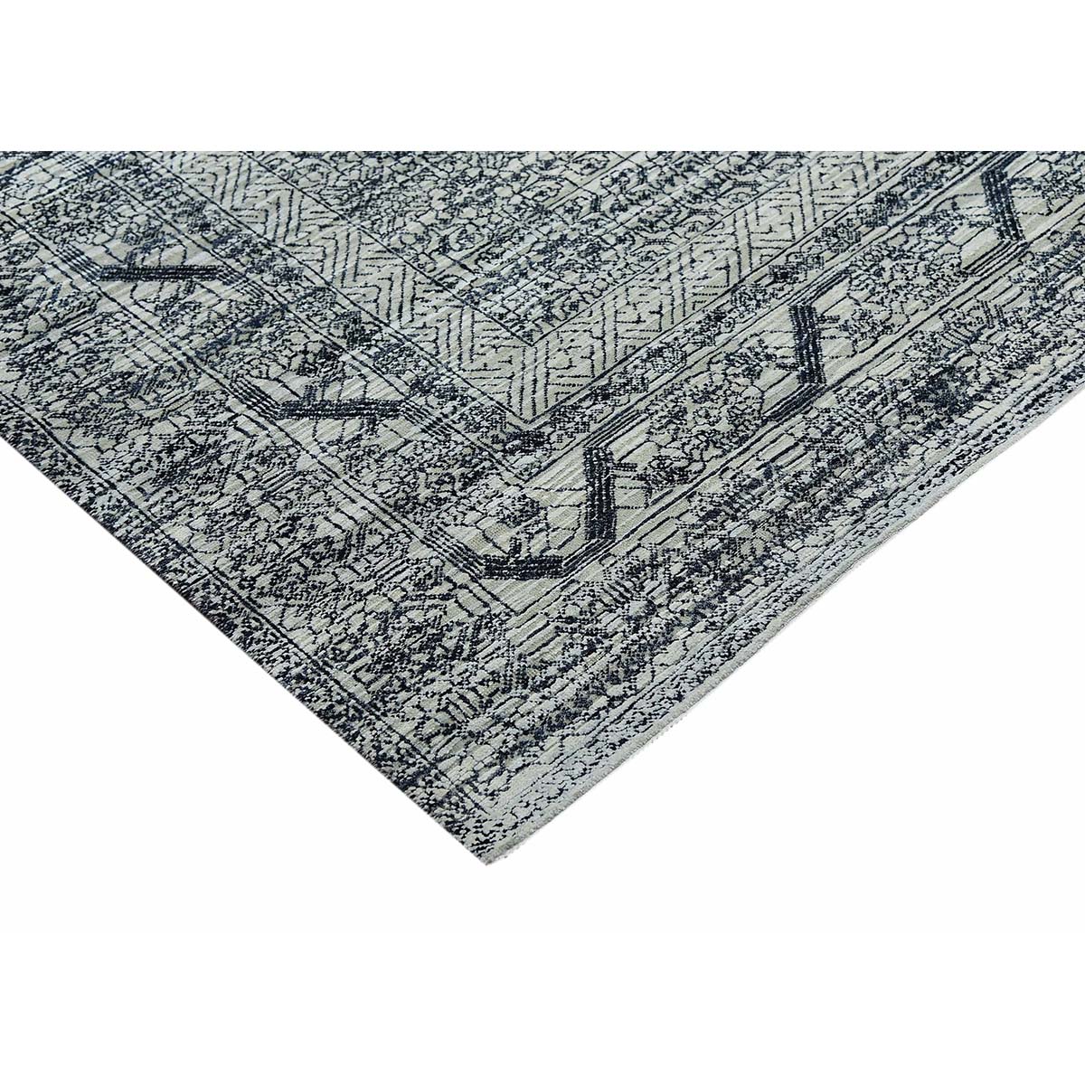 CANTERBURY SILK S145B SILVER / BLACK
