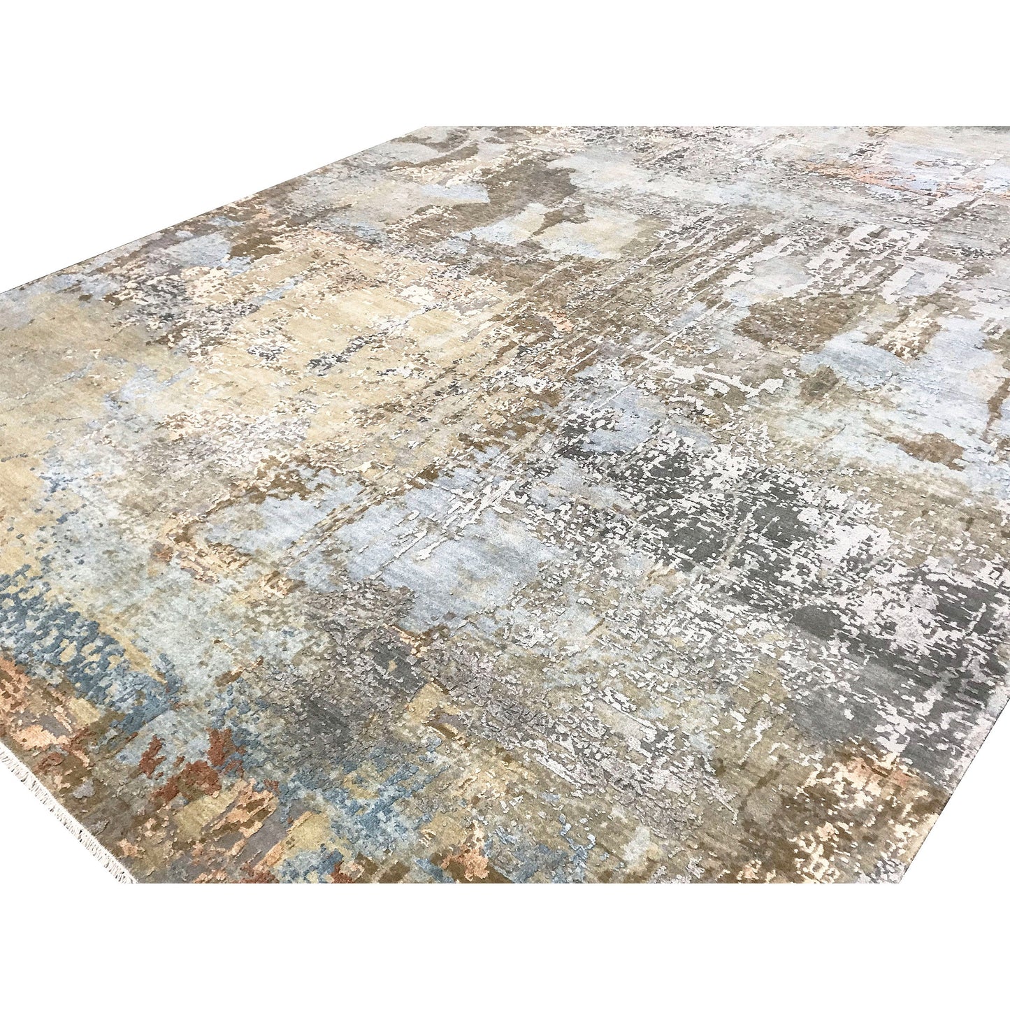 CANVAS ART W/ SILK C2368 MULTI