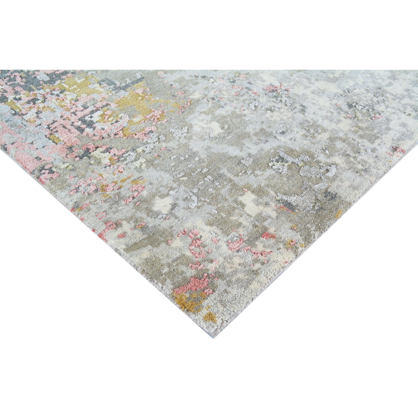 CANVAS ART W/ SILK C7406 DENNISON IVORY / LIGHT GREY