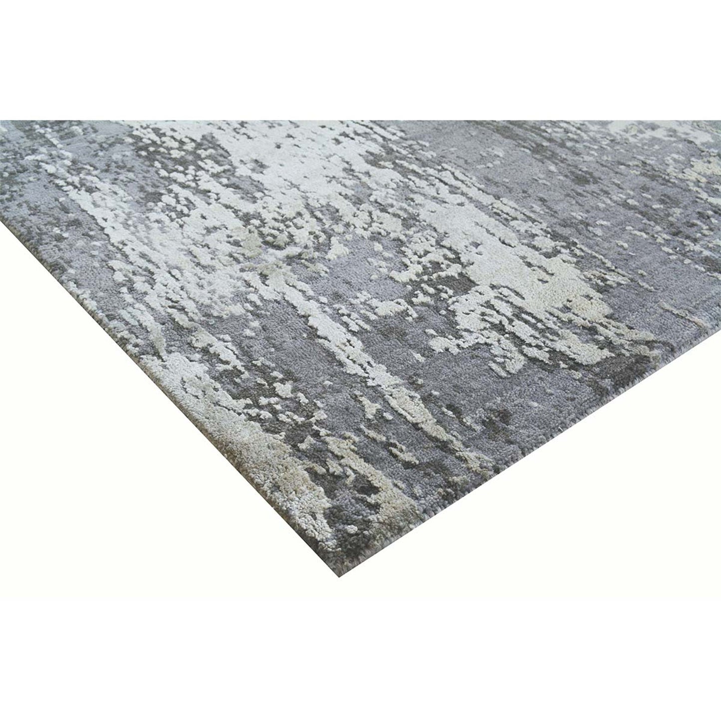 CANVAS ART W/ SILK C8555 GREY / CHARCOAL