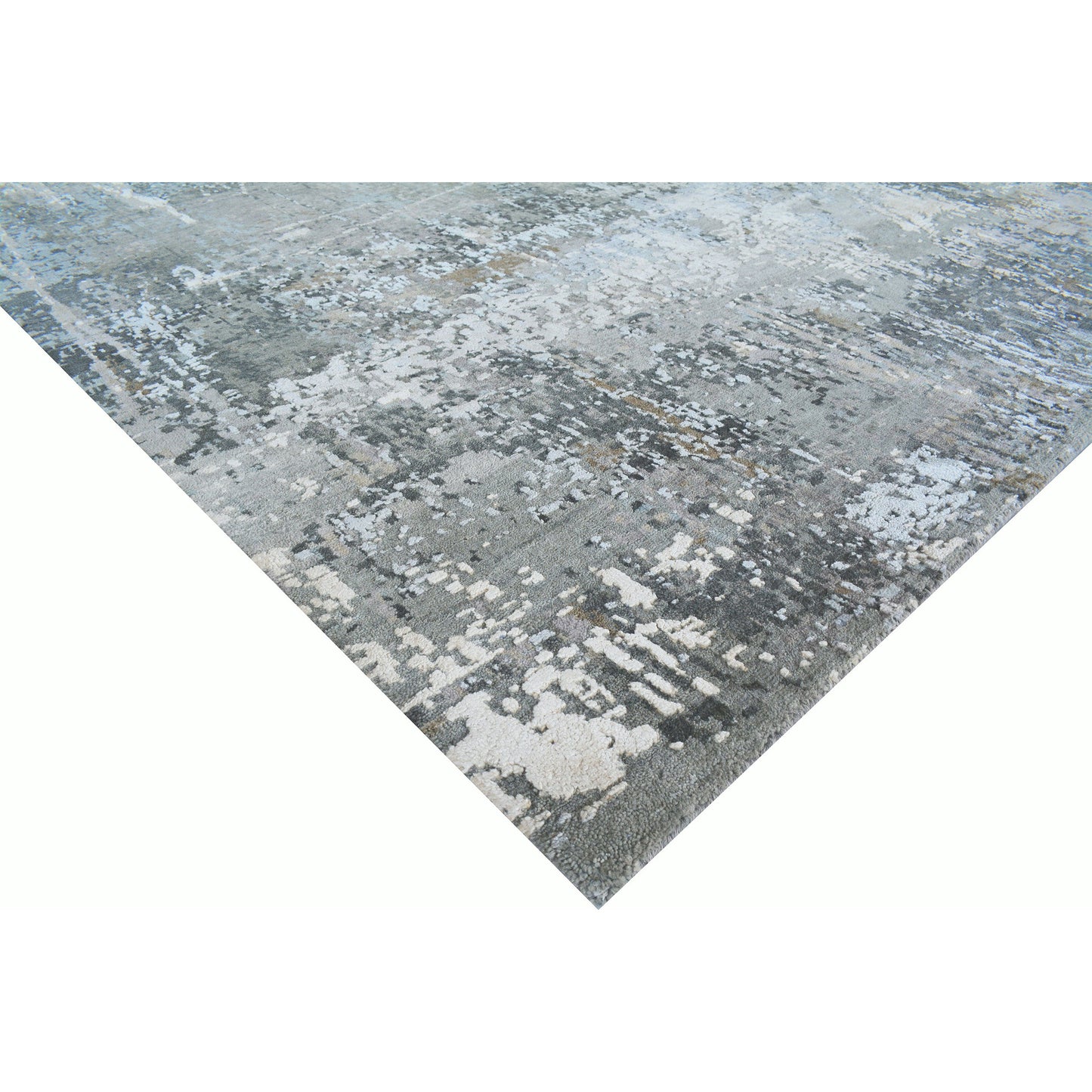CANVAS ART W/ SILK C9612 ELKO GREY / BLUE